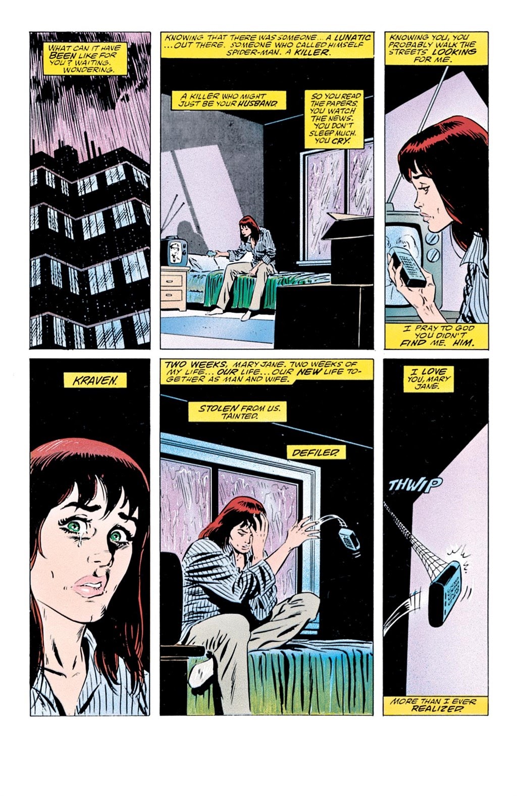 Read online Spider-Man: Kraven's Last Hunt Marvel Select comic -  Issue # TPB (Part 1) - 91