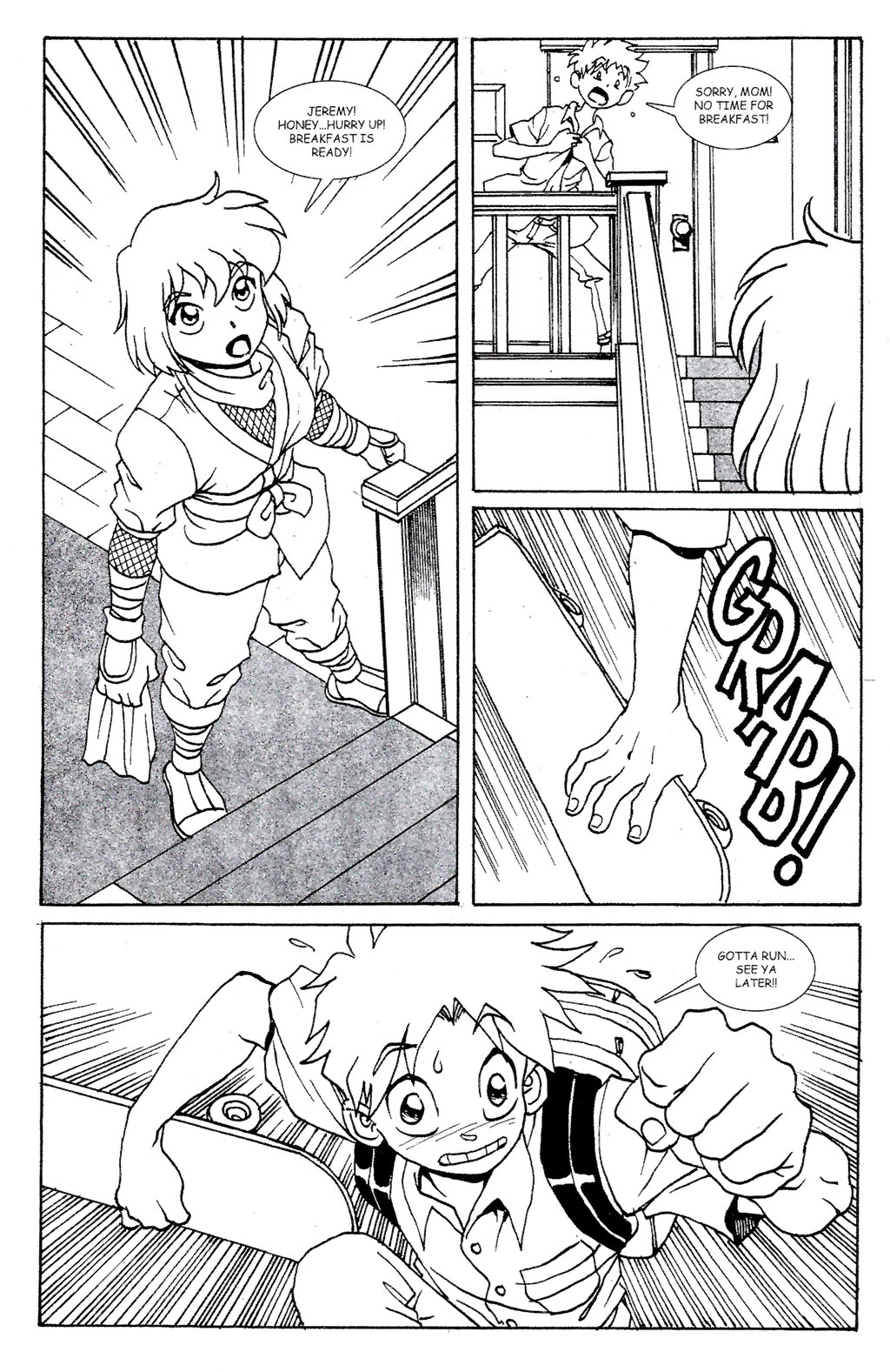 Read online Jenna & Ninja High School comic -  Issue #1 - 5