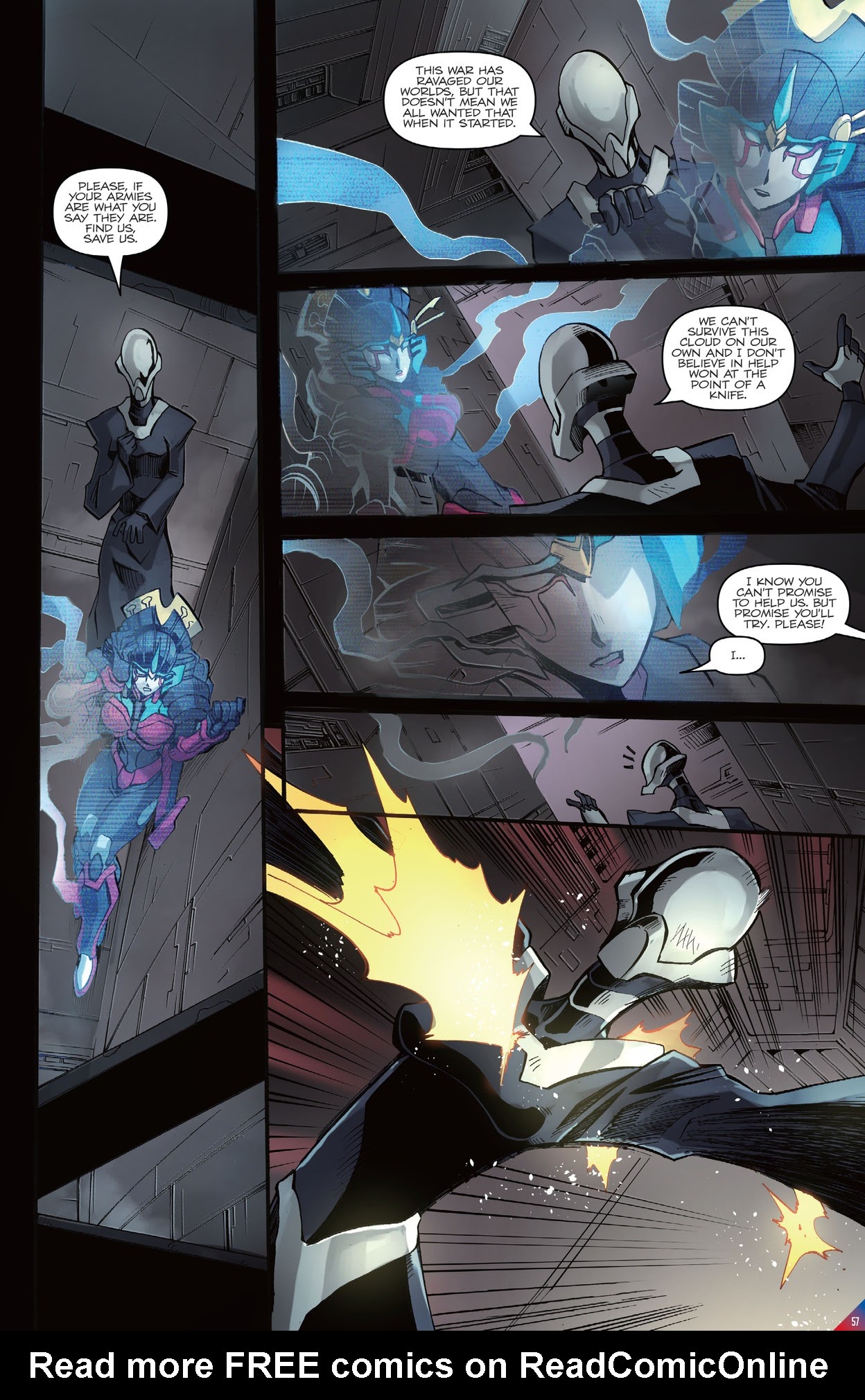 Read online Transformers: The IDW Collection Phase Three comic -  Issue # TPB 1 (Part 1) - 57