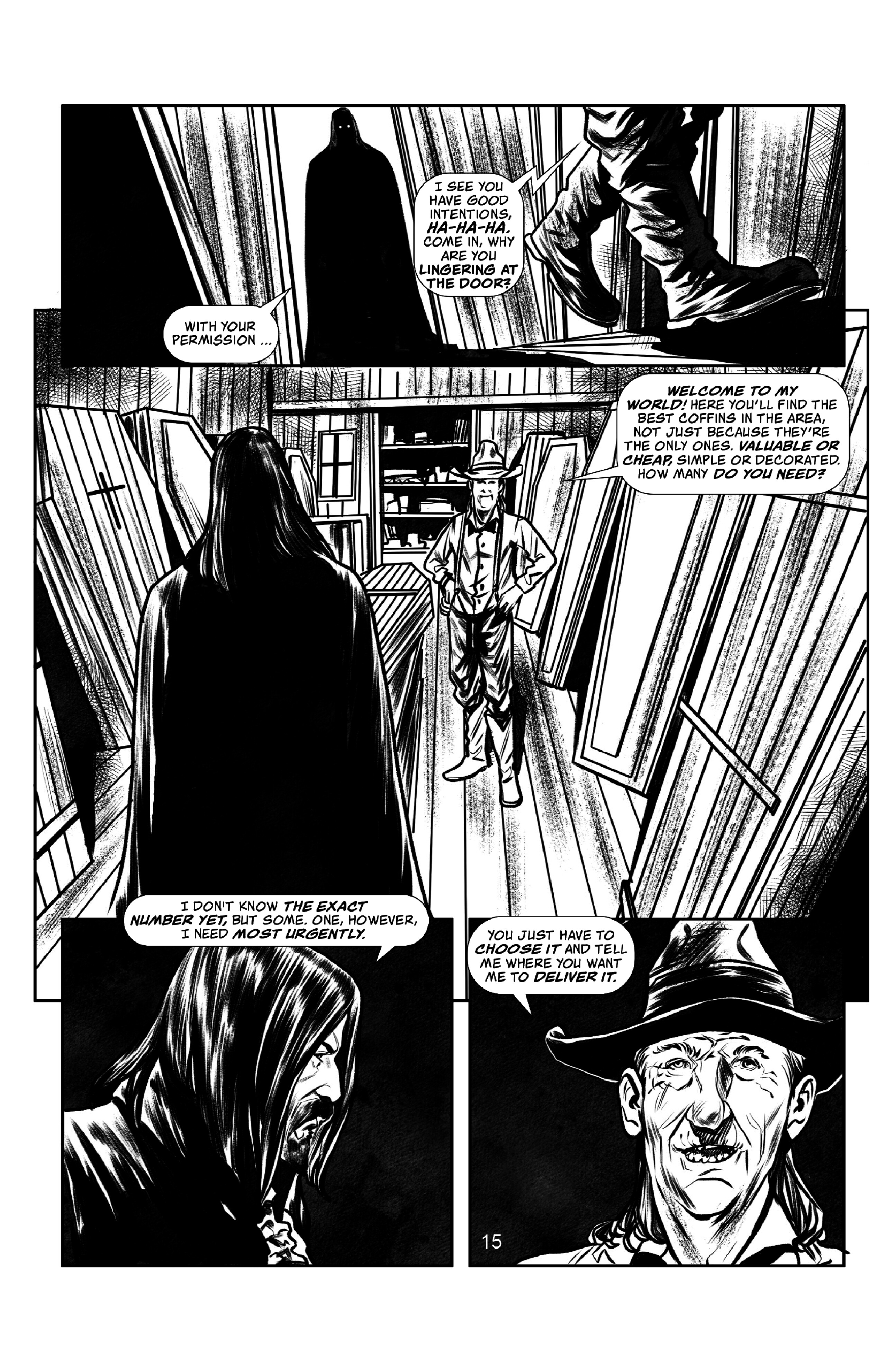 Read online Horror Comics comic -  Issue #10 - 16