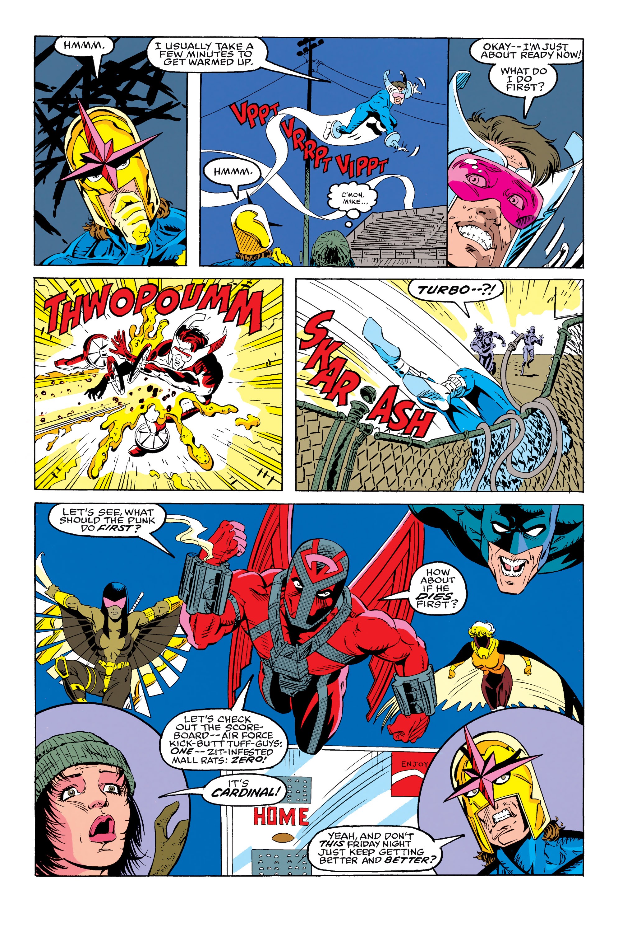 Read online The New Warriors comic -  Issue #35 - 9