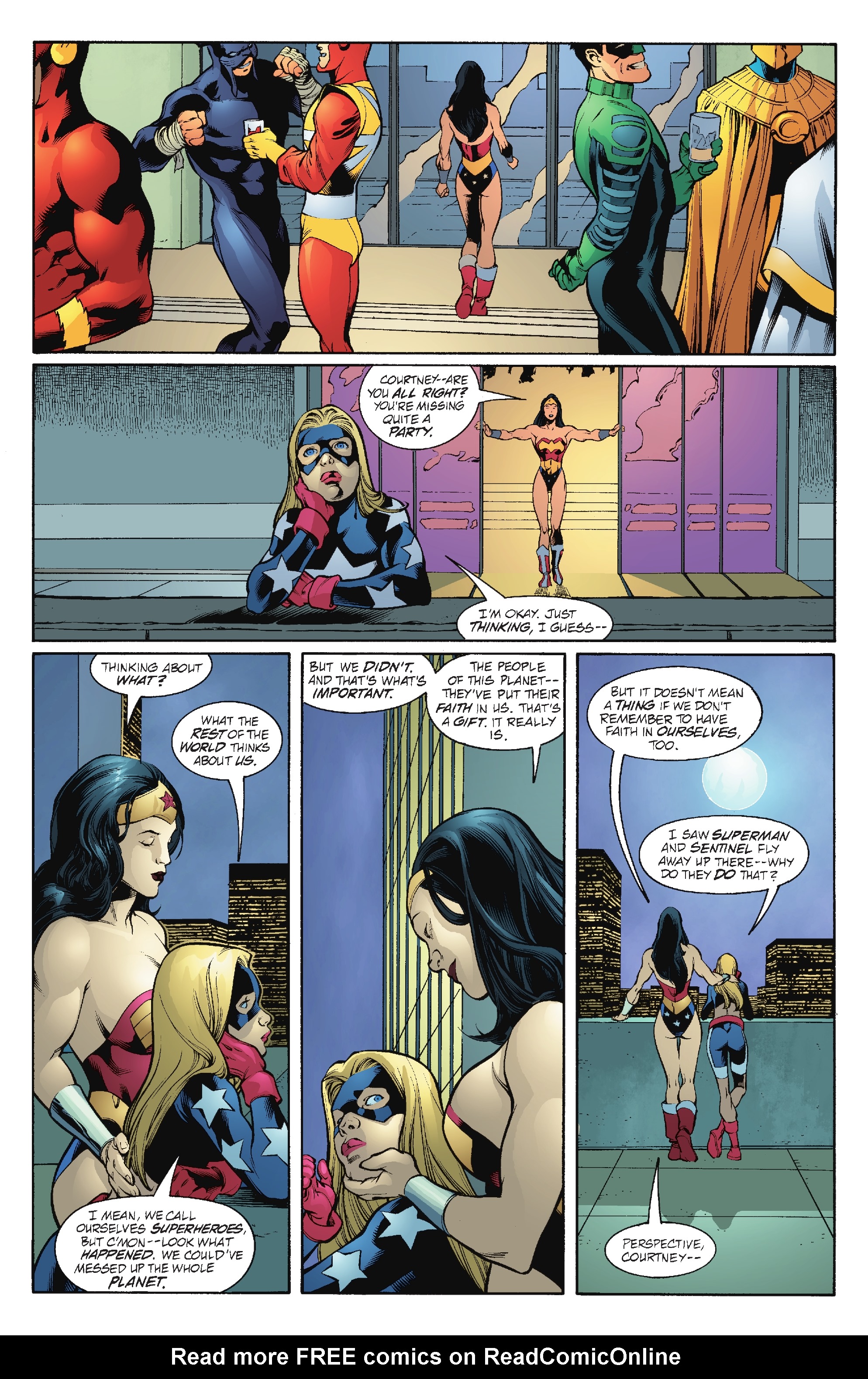 Read online JLA/JSA: Virtue and Vice comic -  Issue # _2023 Edition - 92