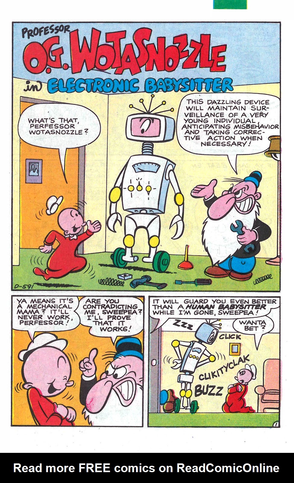 Read online Popeye (1993) comic -  Issue #6 - 30