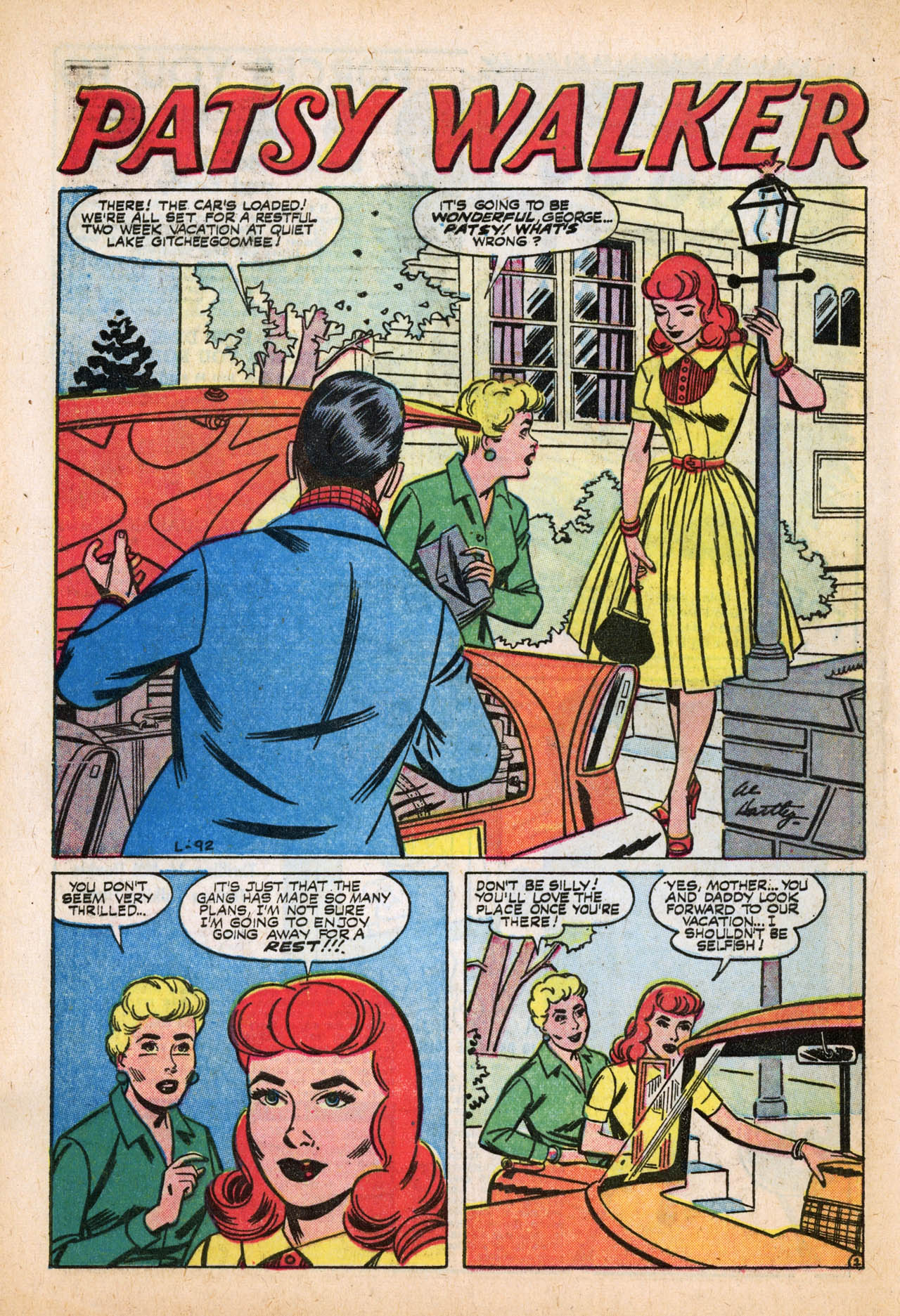 Read online Patsy Walker comic -  Issue #68 - 28
