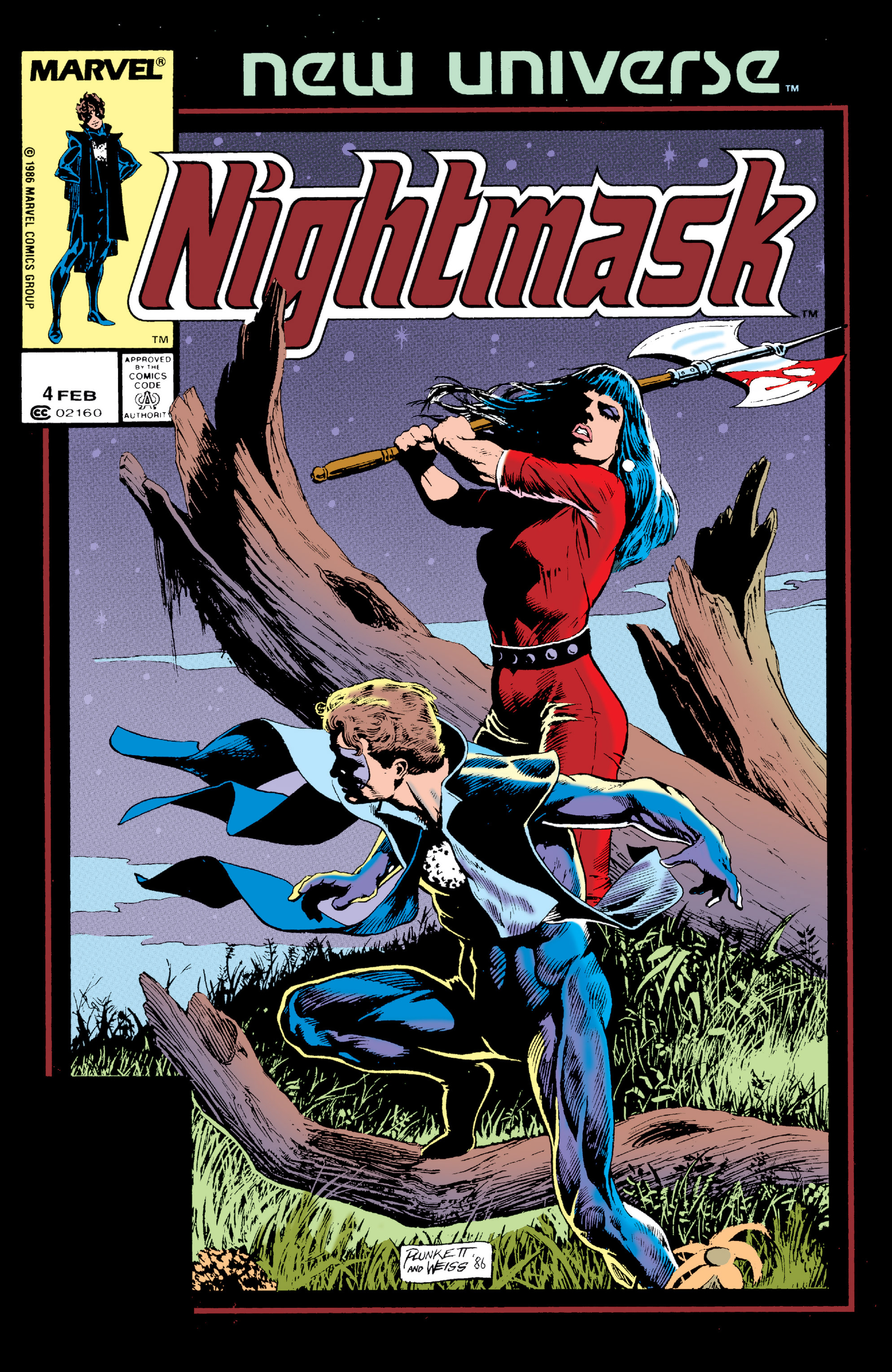 Read online Nightmask comic -  Issue #4 - 1
