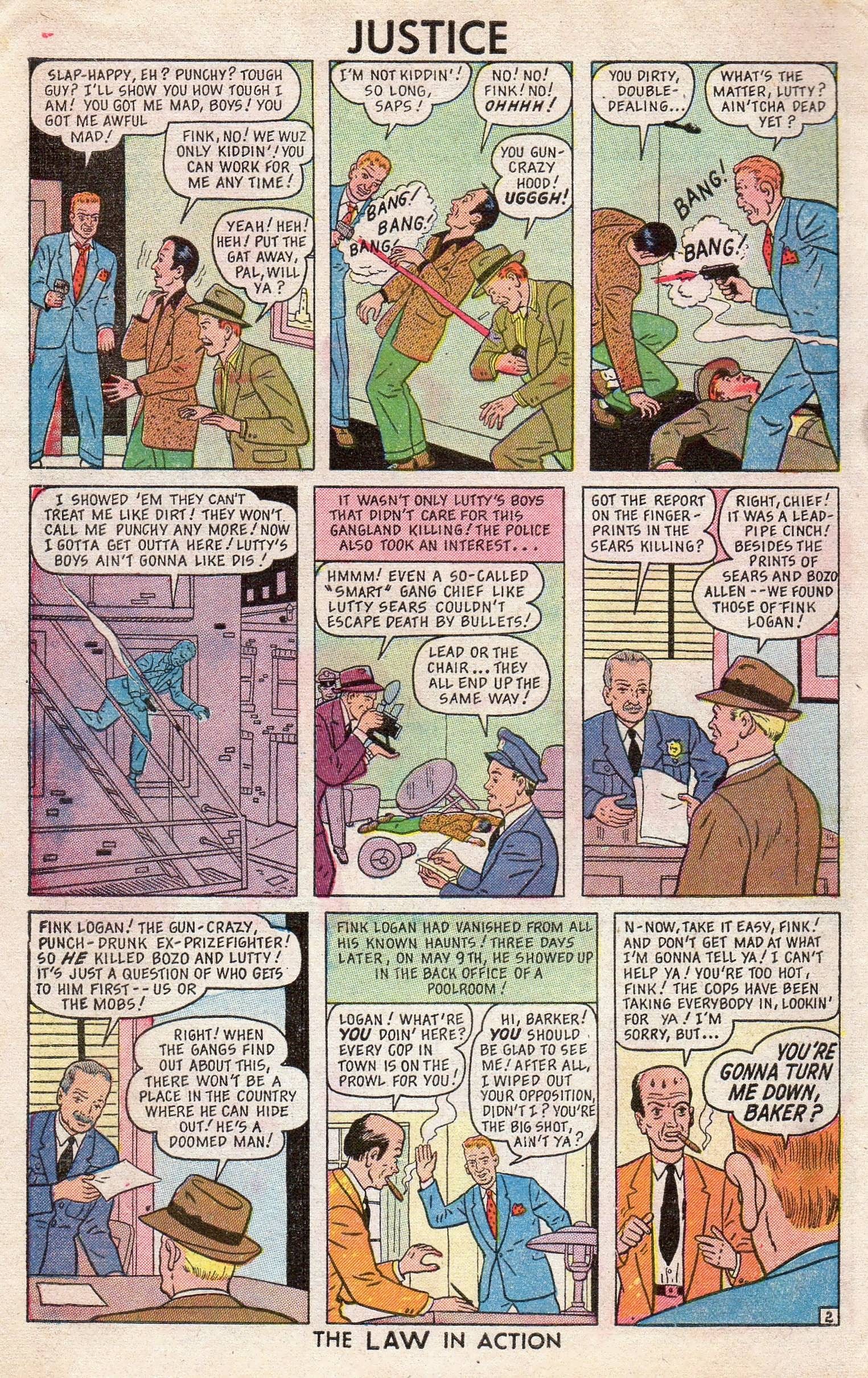 Read online Justice (1947) comic -  Issue #11 - 4