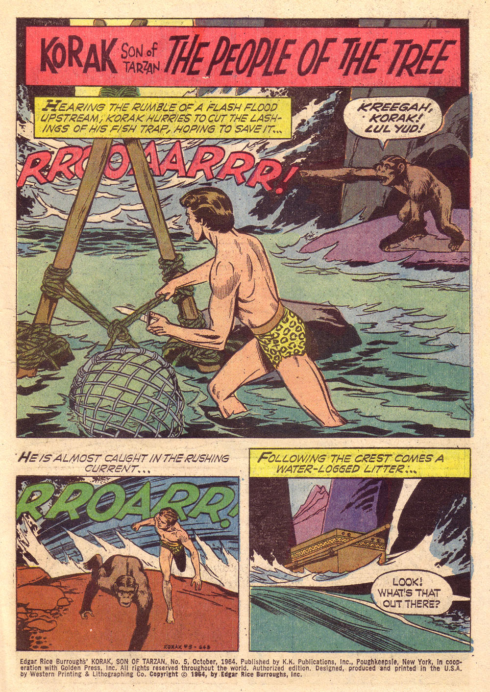 Read online Korak, Son of Tarzan (1964) comic -  Issue #5 - 3
