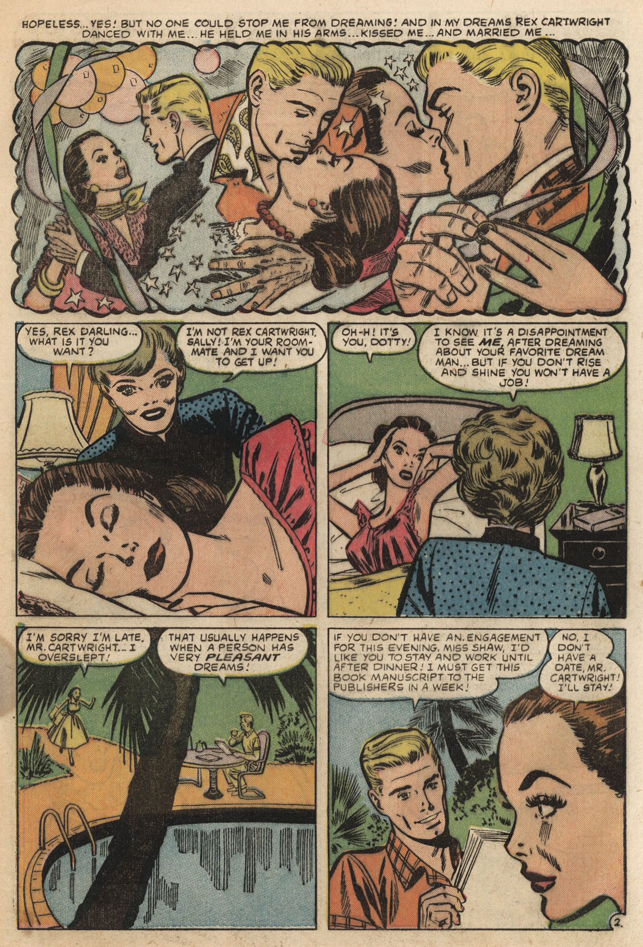 Read online Love Romances comic -  Issue #55 - 29