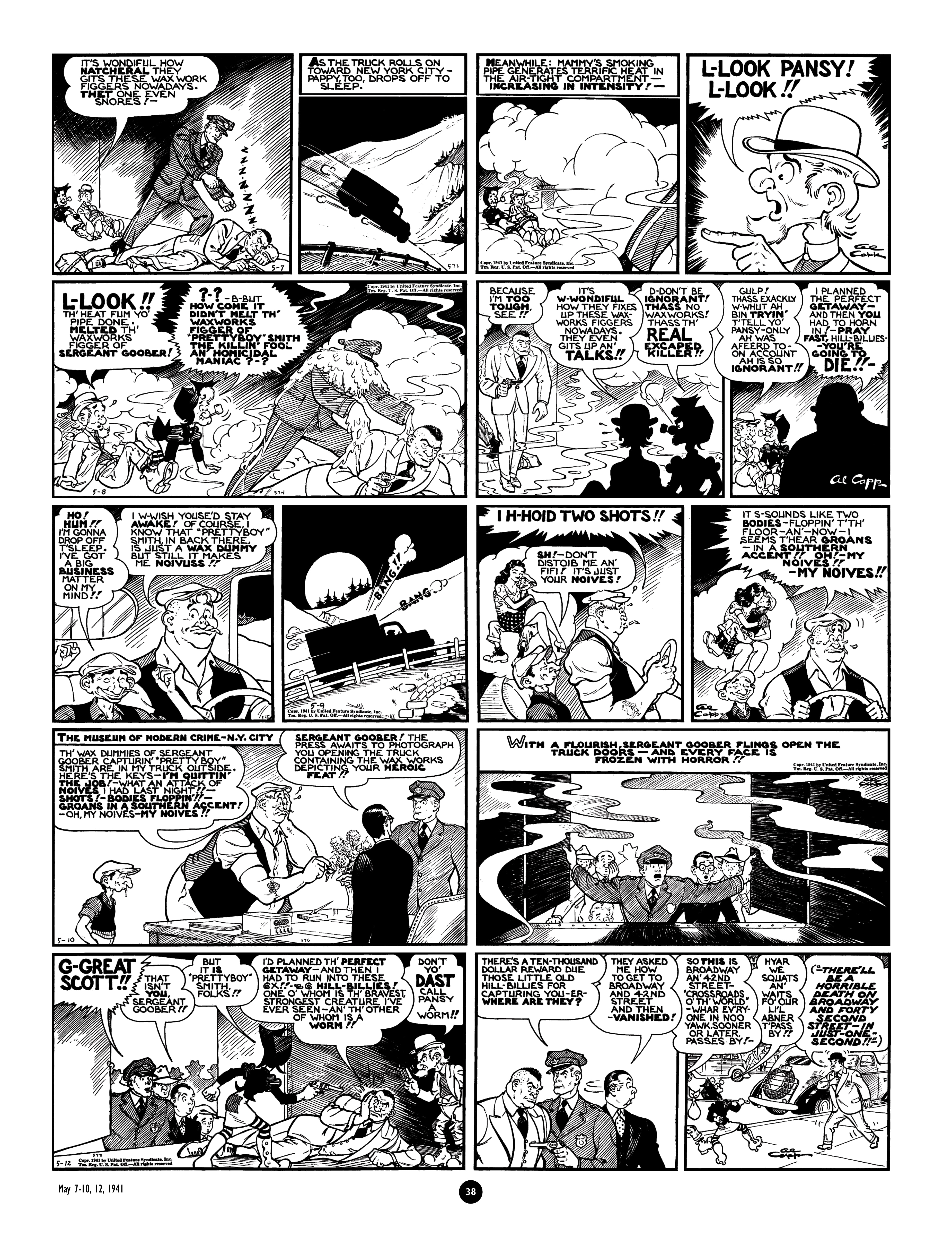 Read online Al Capp's Li'l Abner Complete Daily & Color Sunday Comics comic -  Issue # TPB 4 (Part 1) - 39