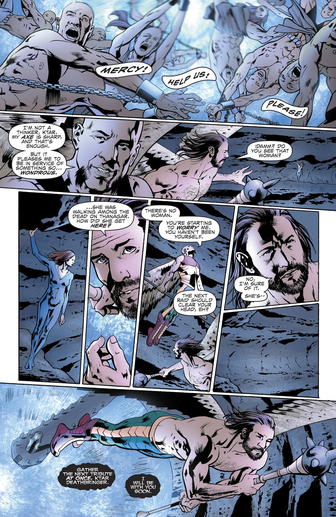 Read online Hawkman (2018) comic -  Issue #7 - 9