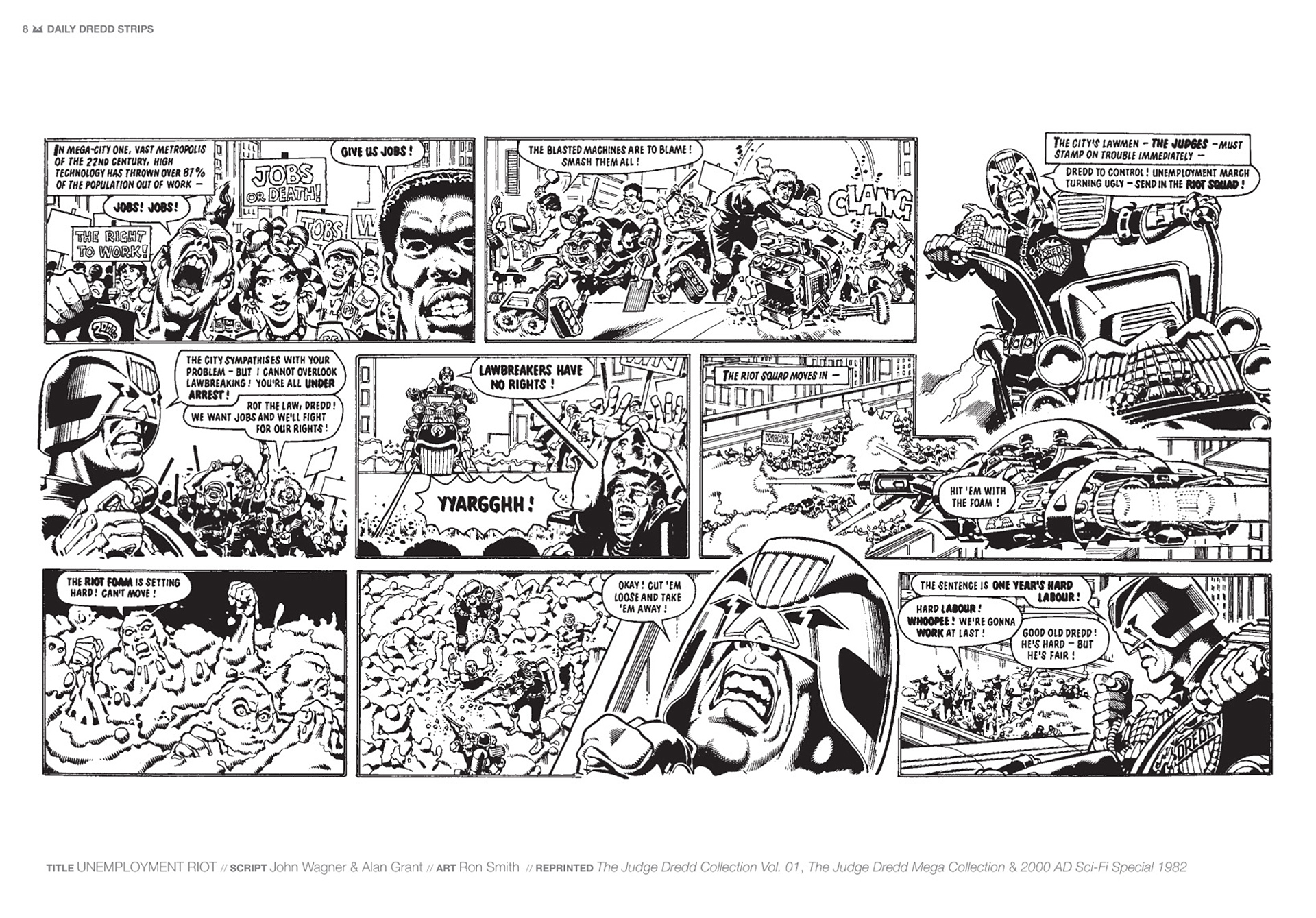 Read online Judge Dredd: The Daily Dredds comic -  Issue # TPB 1 - 11
