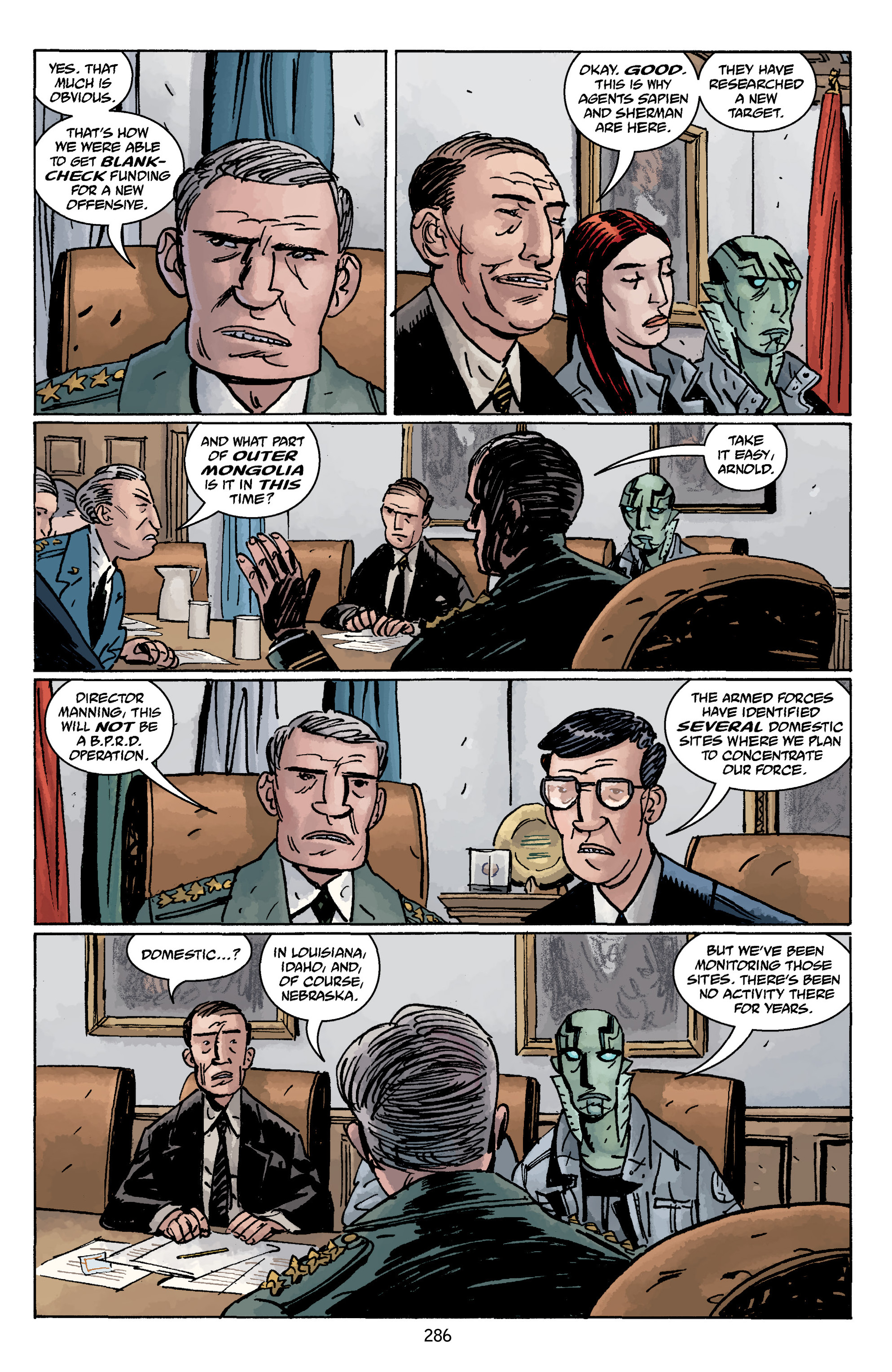 Read online B.P.R.D.: Plague of Frogs (2011) comic -  Issue # TPB 4 (Part 3) - 72