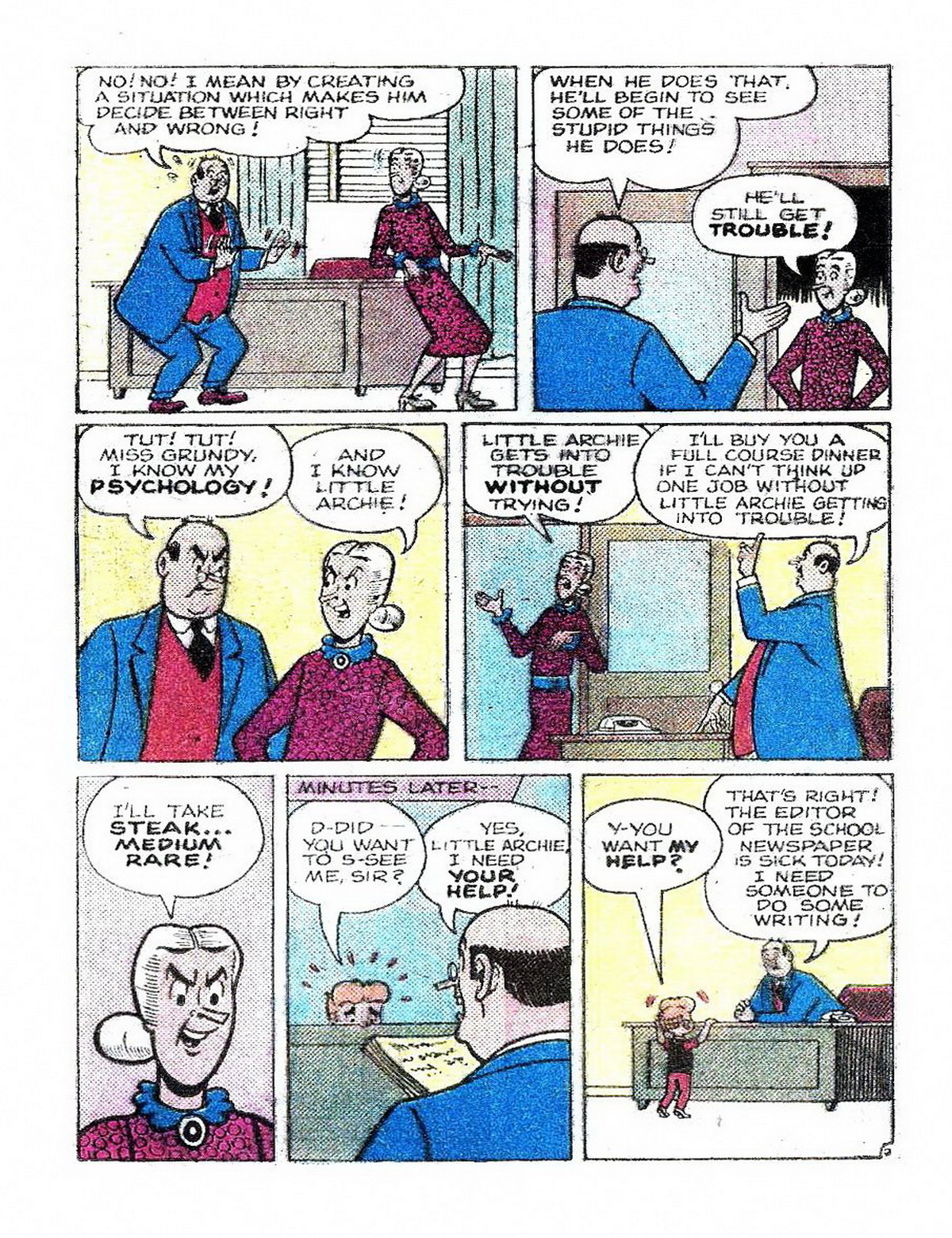 Read online Archie's Double Digest Magazine comic -  Issue #25 - 35