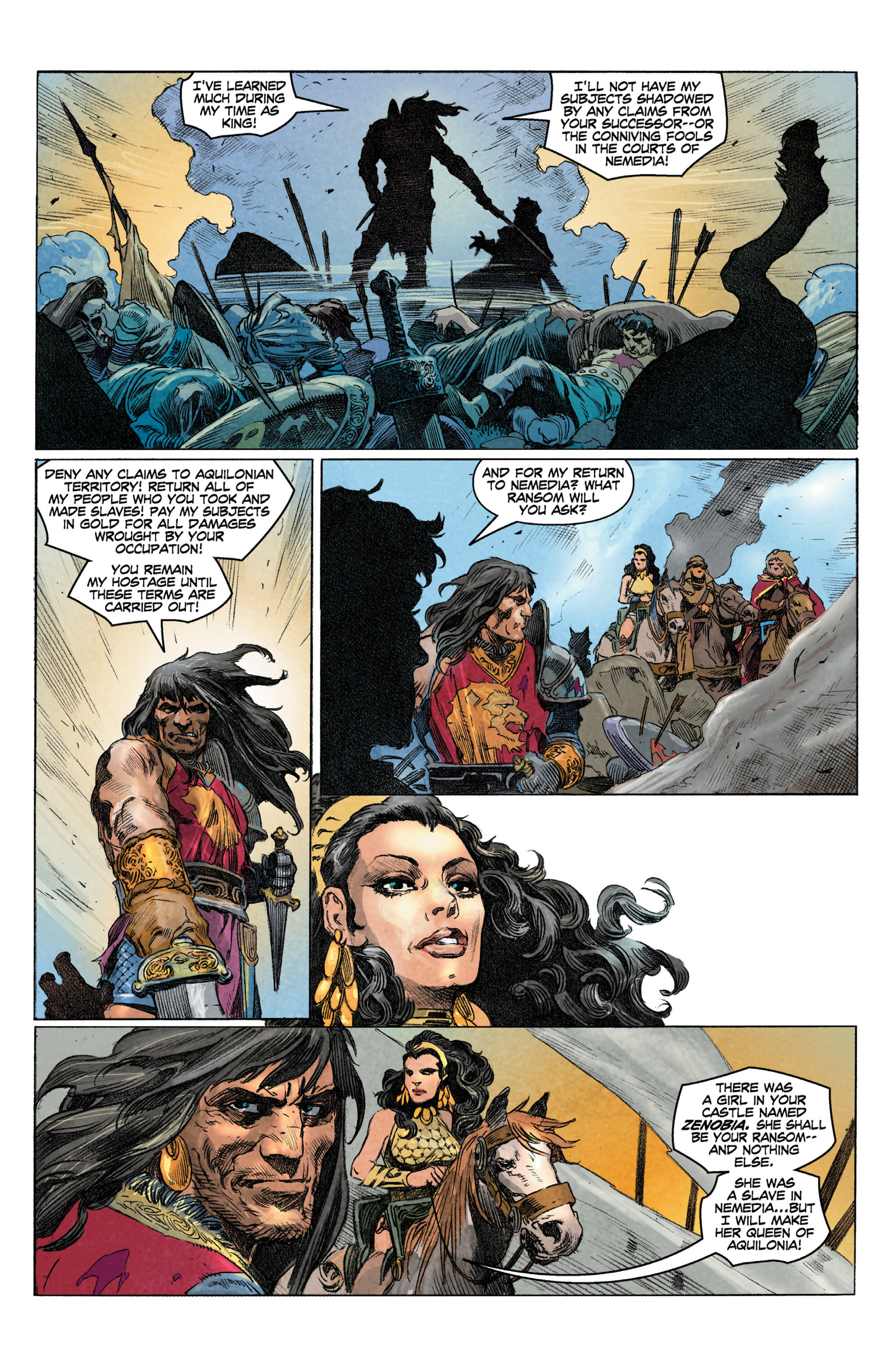 Read online King Conan Chronicles Epic Collection comic -  Issue # Wolves And Dragons (Part 3) - 77