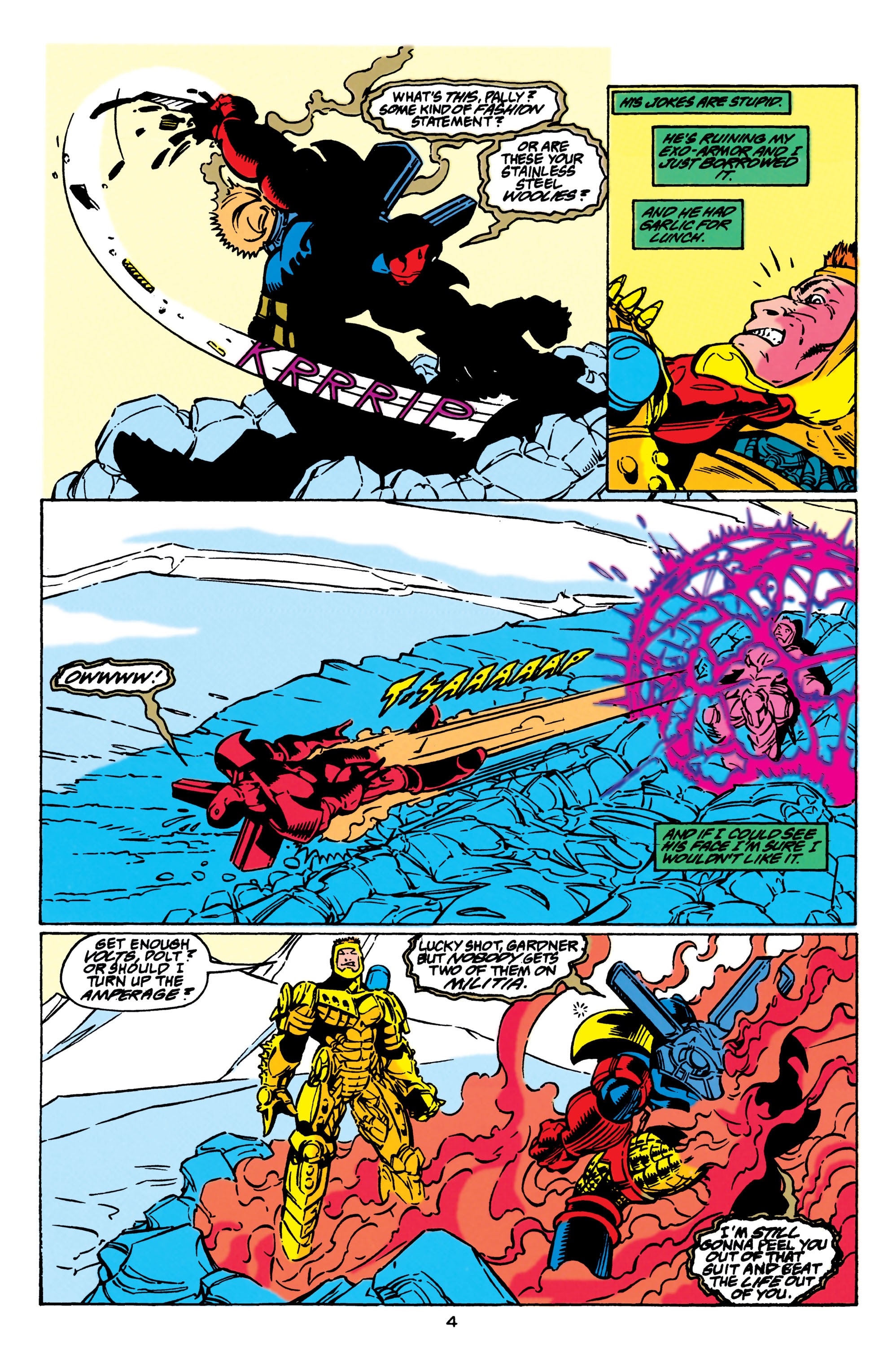 Read online Guy Gardner: Warrior comic -  Issue #19 - 4
