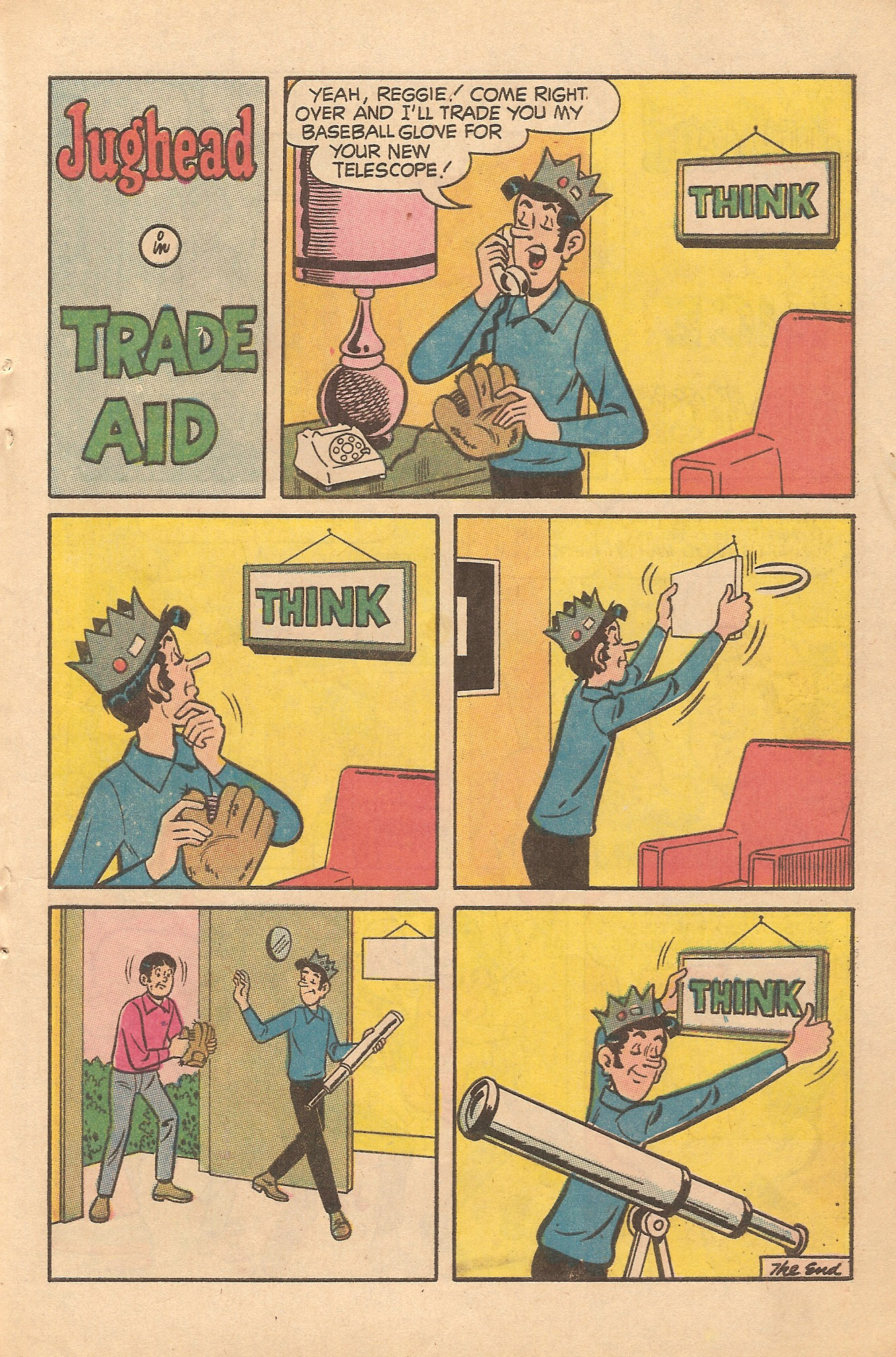 Read online Jughead's Jokes comic -  Issue #22 - 23