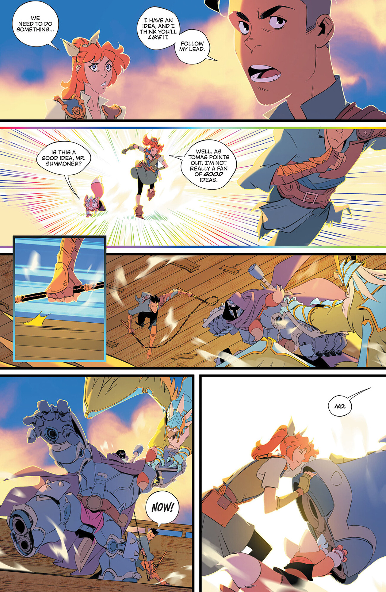 Read online Summoners War: Awakening comic -  Issue #6 - 14