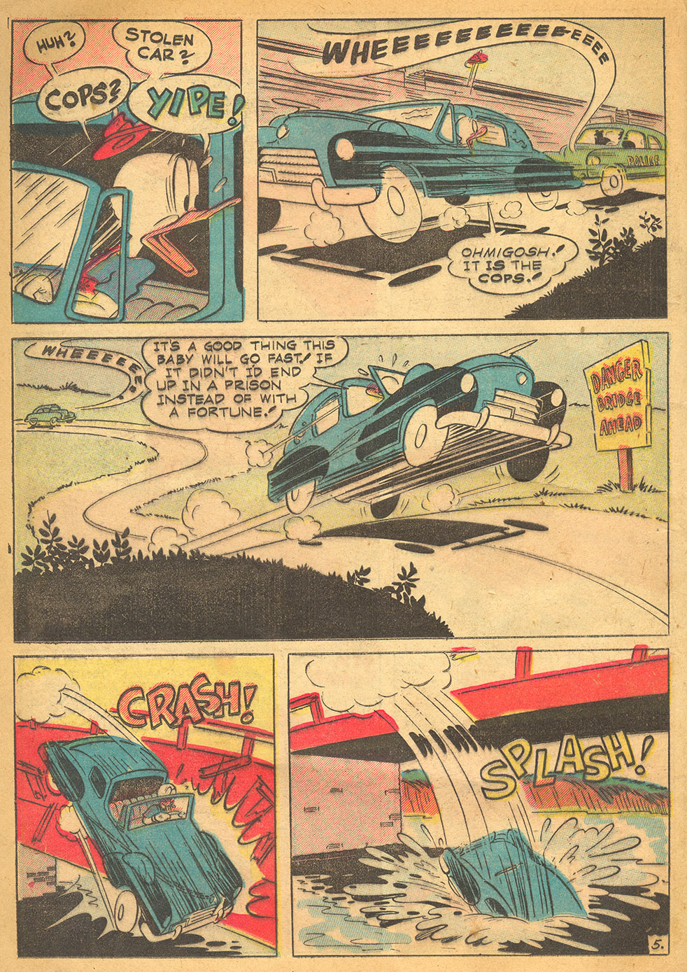 Read online Super Duck Comics comic -  Issue #42 - 34