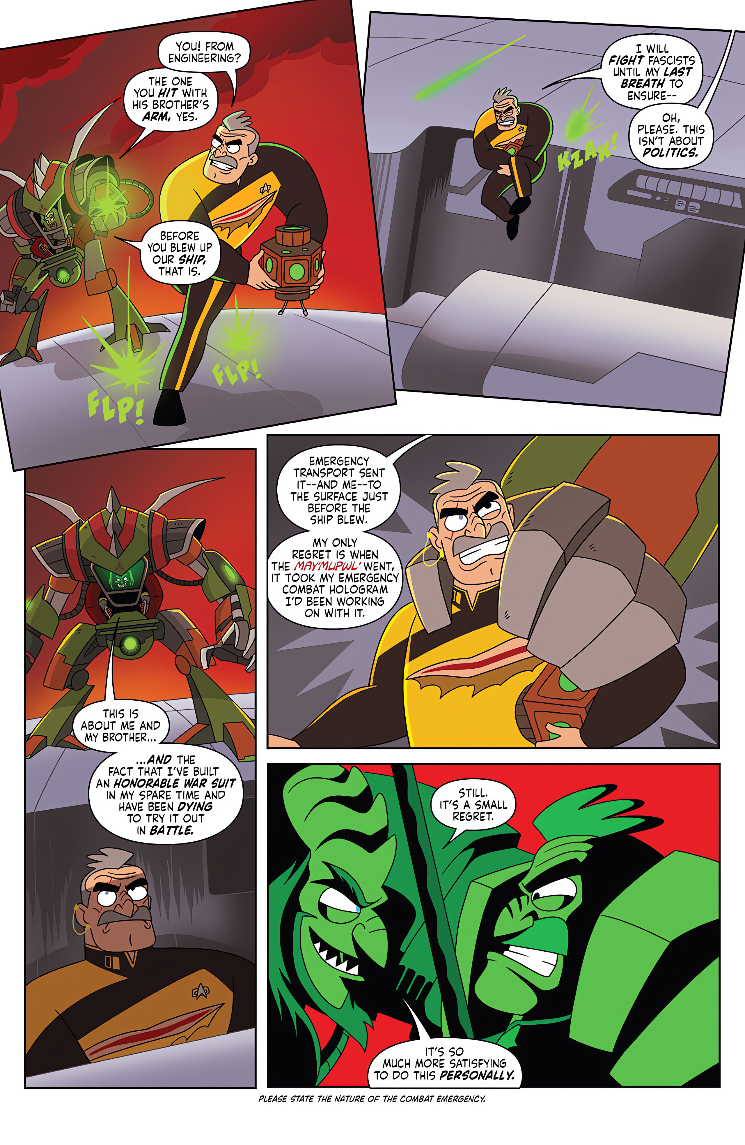 Read online Star Trek: Day of Blood – Shax’s Best Day comic -  Issue # Full - 26