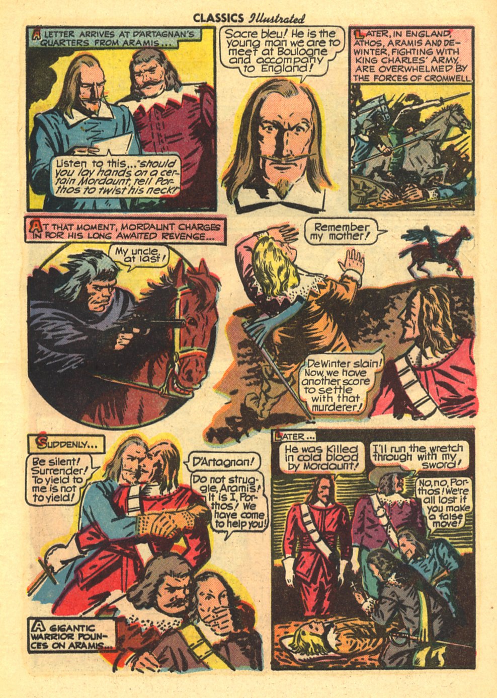 Read online Classics Illustrated comic -  Issue #41 - 43