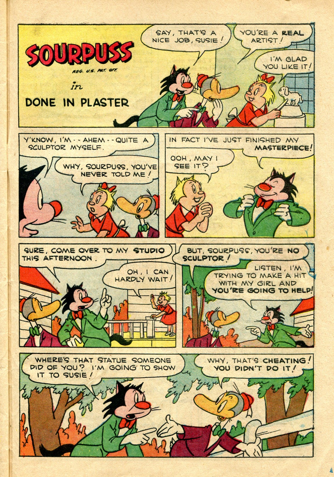 Read online Paul Terry's Mighty Mouse Comics comic -  Issue #22 - 45