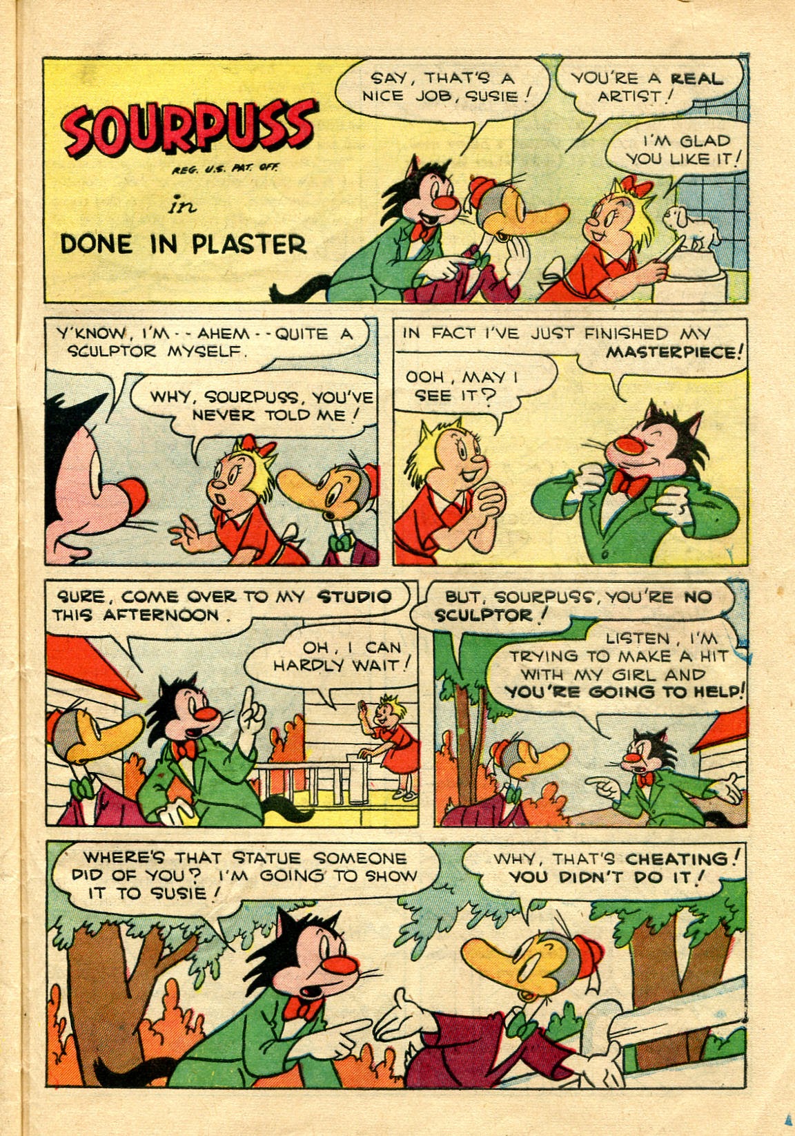 Read online Paul Terry's Mighty Mouse Comics comic -  Issue #22 - 45
