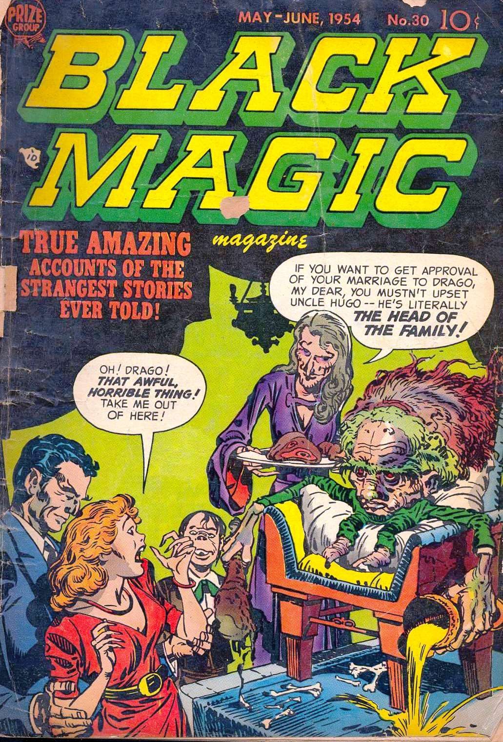 Read online Black Magic (1950) comic -  Issue #30 - 1