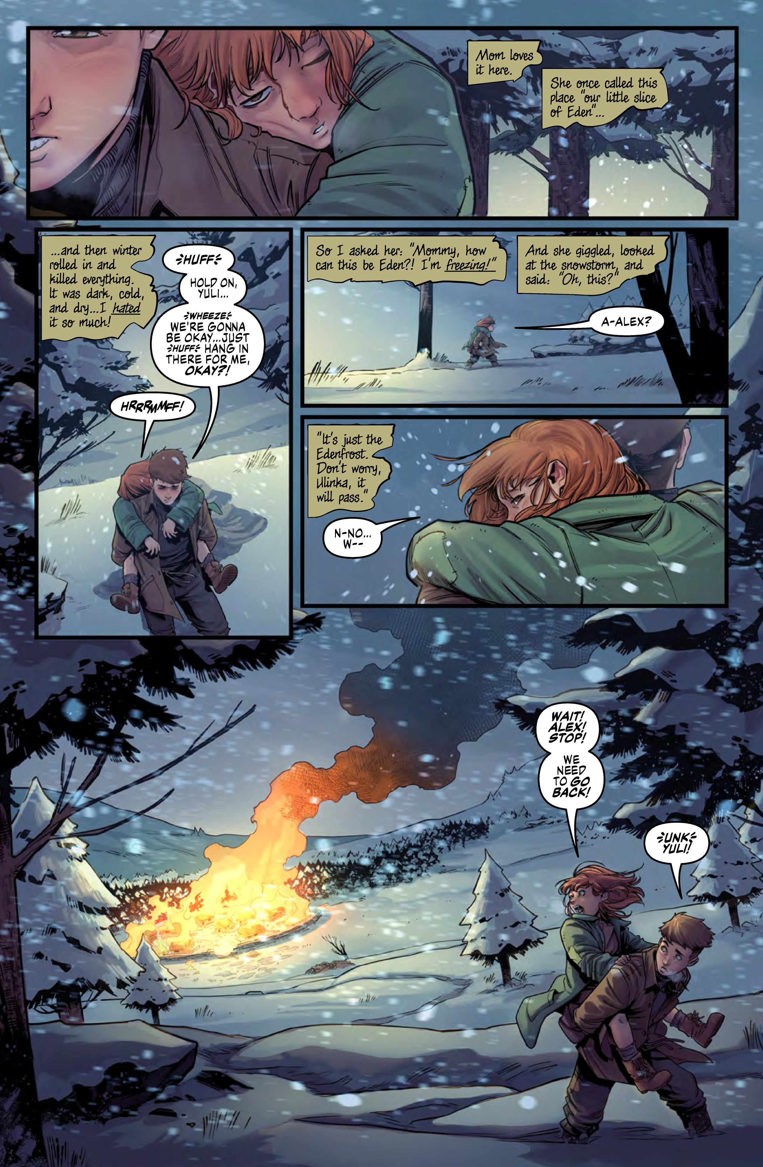 Read online Edenfrost comic -  Issue #1 - 5