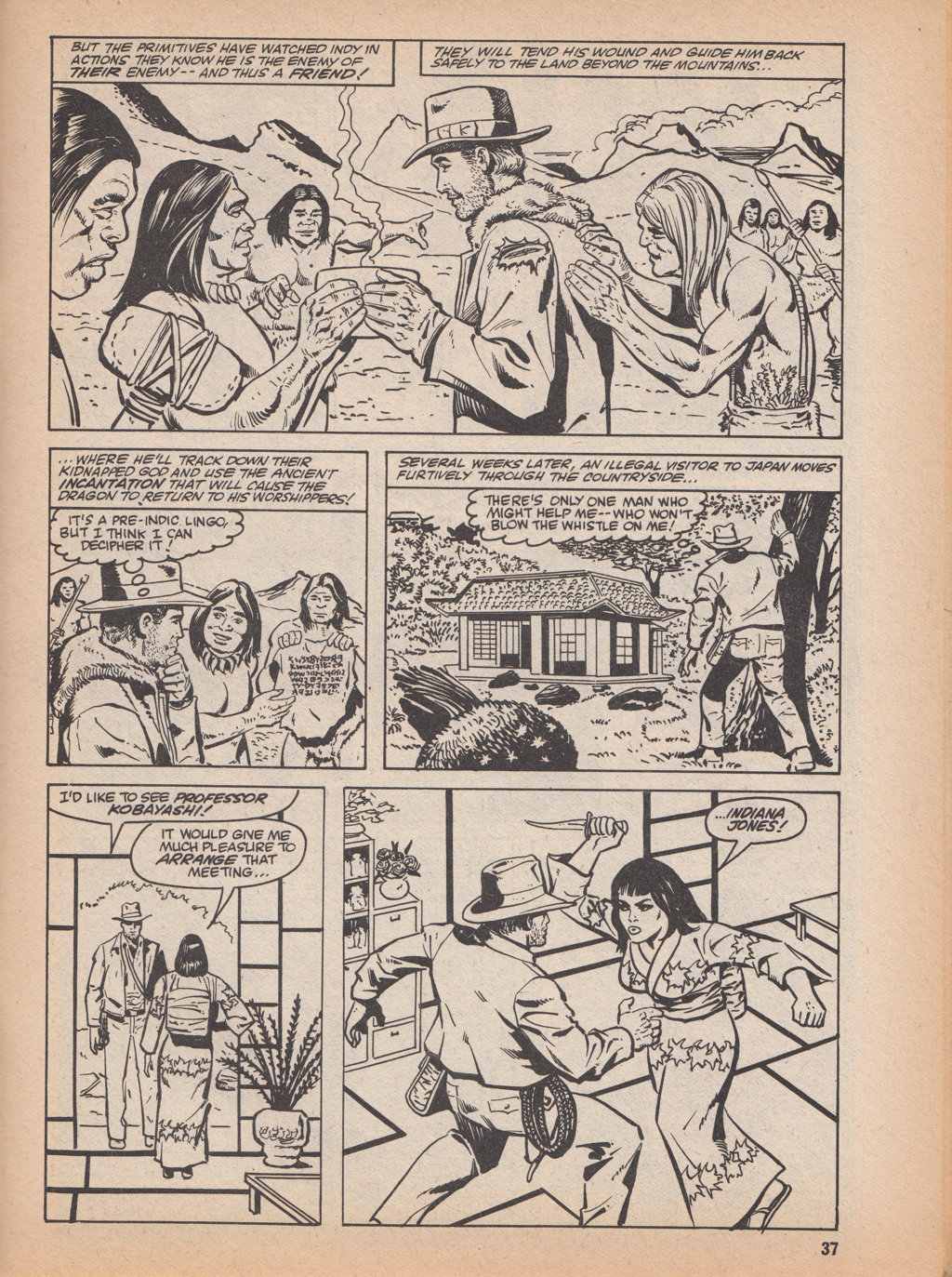 Read online Indiana Jones comic -  Issue #10 - 37