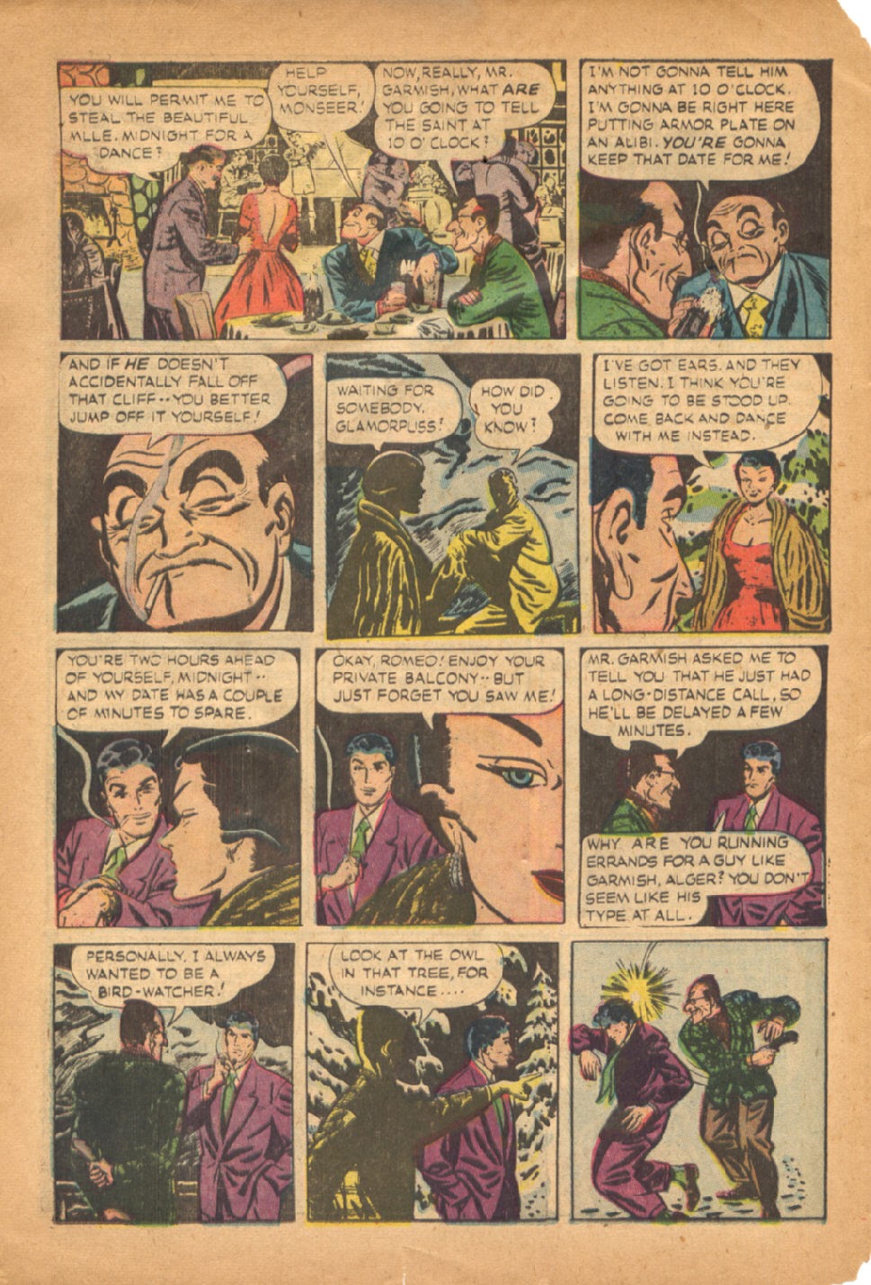 Read online The Saint (1947) comic -  Issue #12 - 22