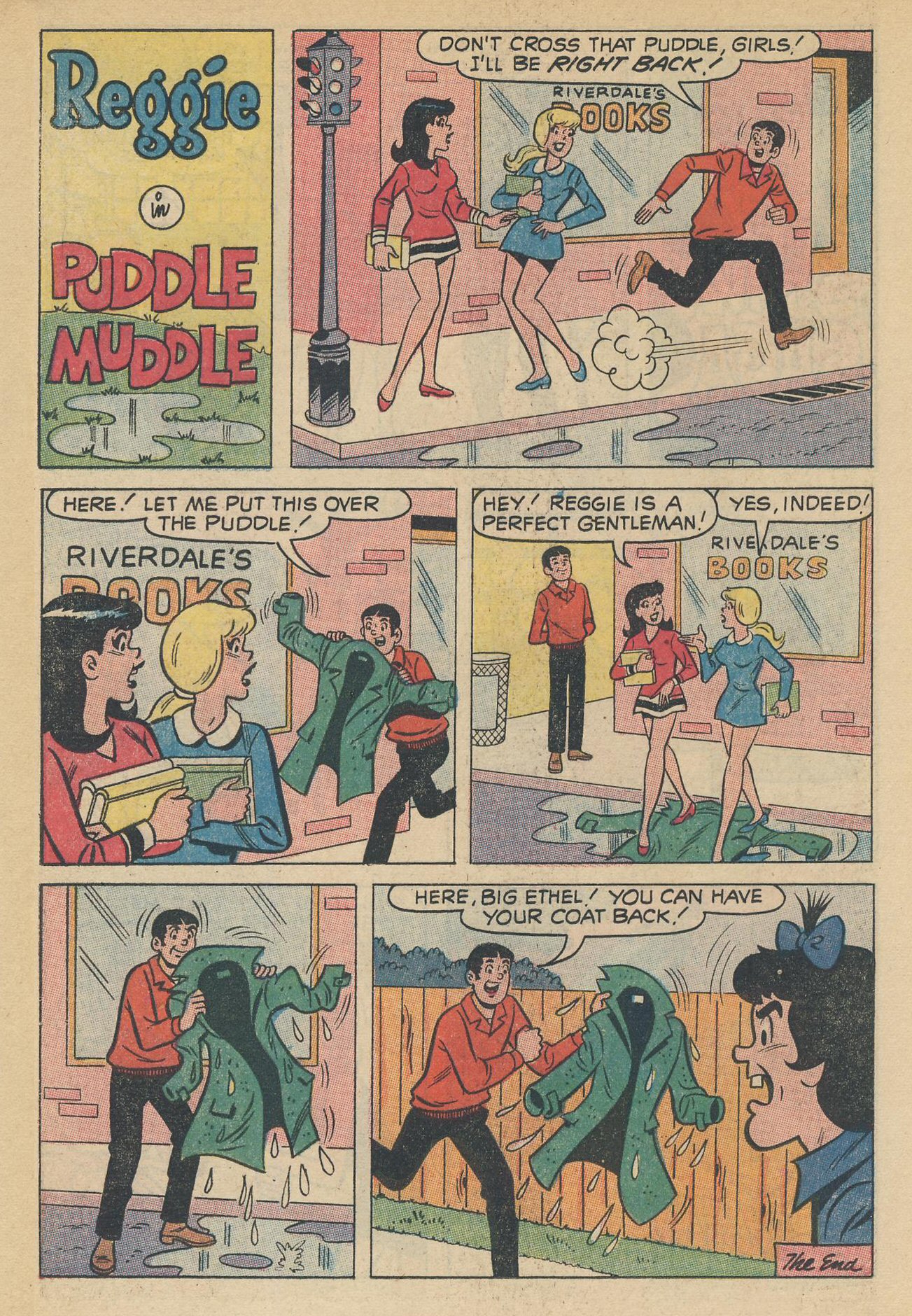 Read online Reggie's Wise Guy Jokes comic -  Issue #14 - 40