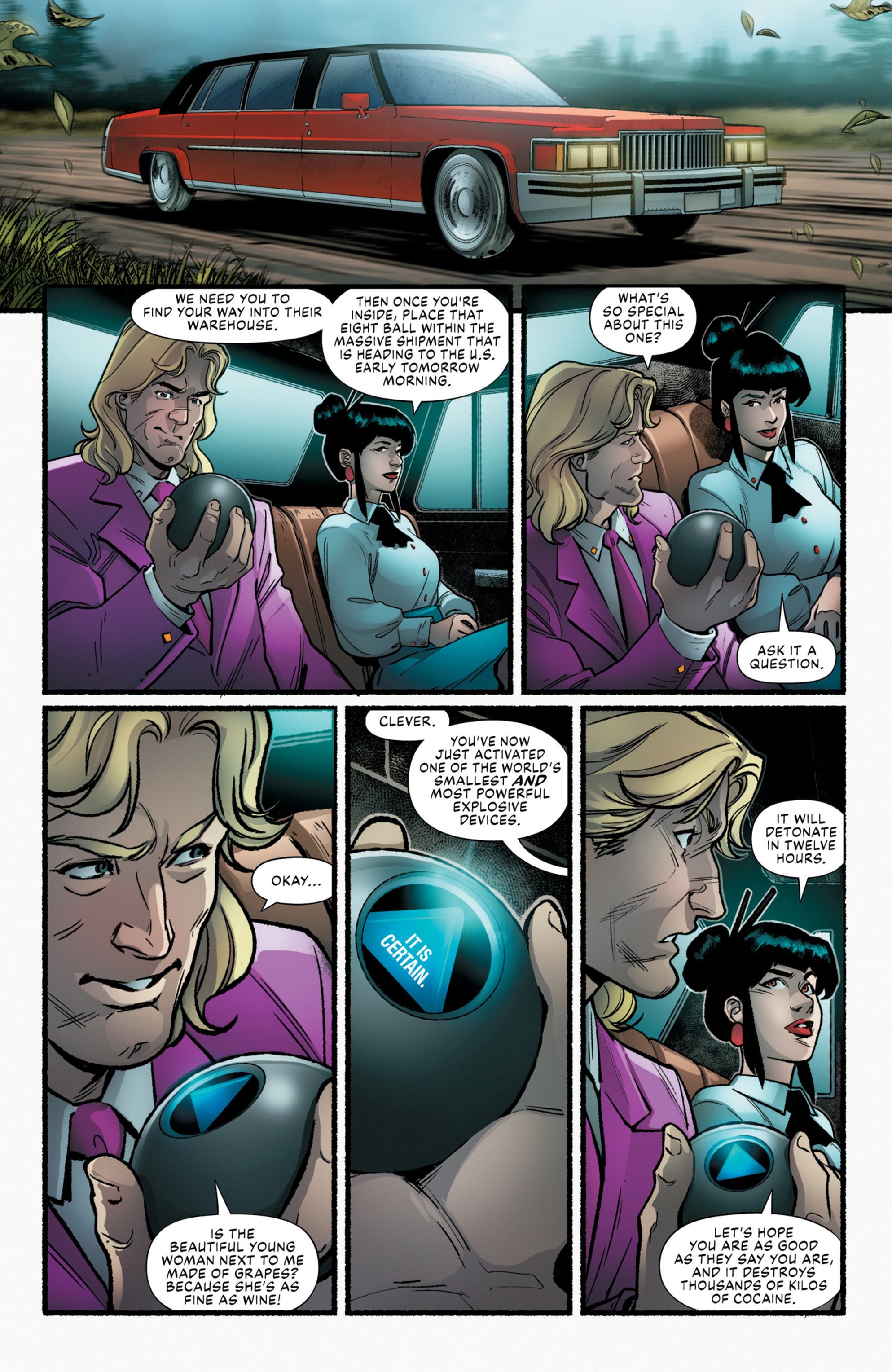 Read online Codename Ric Flair: Magic Eightball comic -  Issue # Full - 21