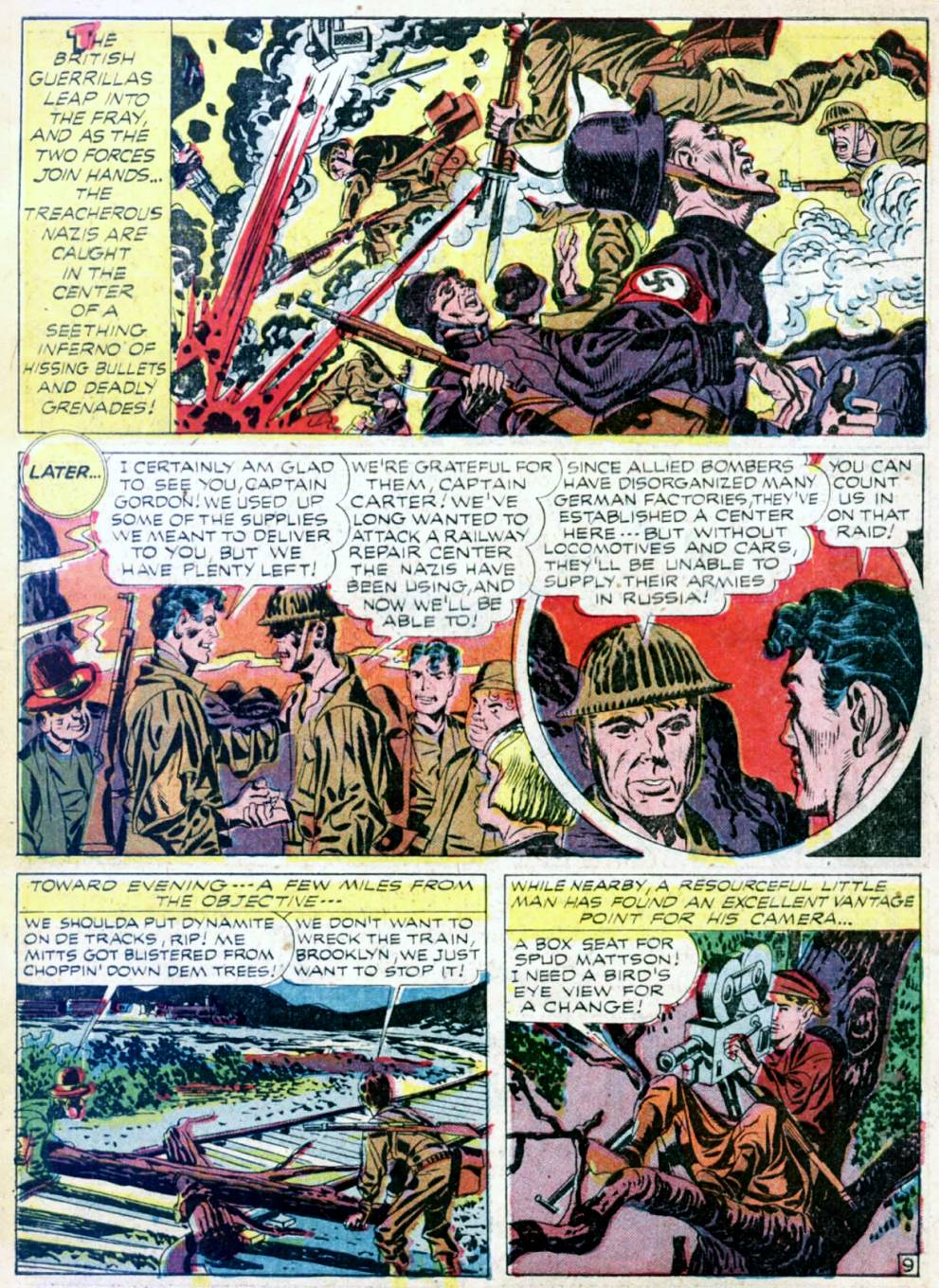 Read online Boy Commandos comic -  Issue #3 - 11