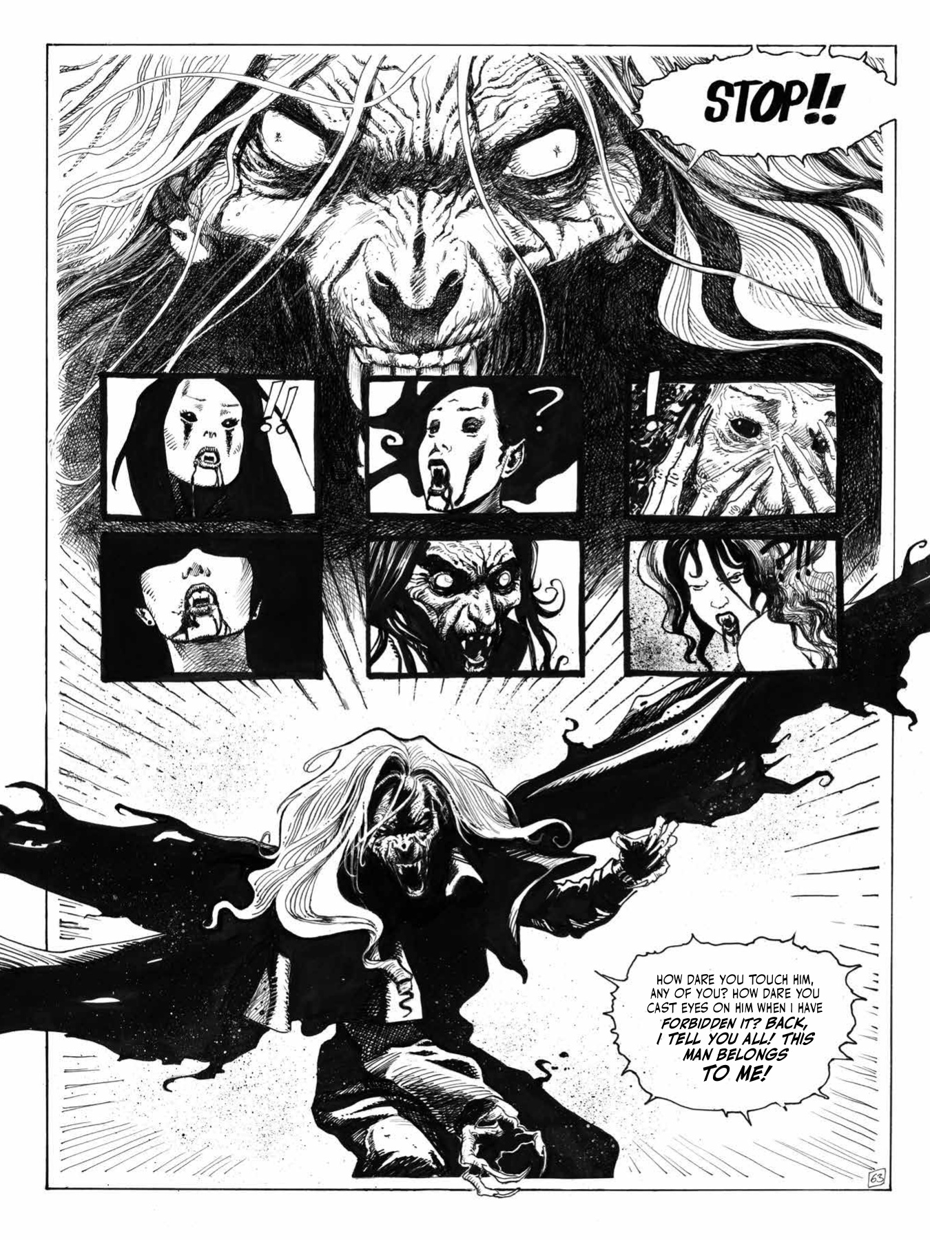 Read online Bram Stoker's Dracula by Georges Bess comic -  Issue # TPB (Part 1) - 61