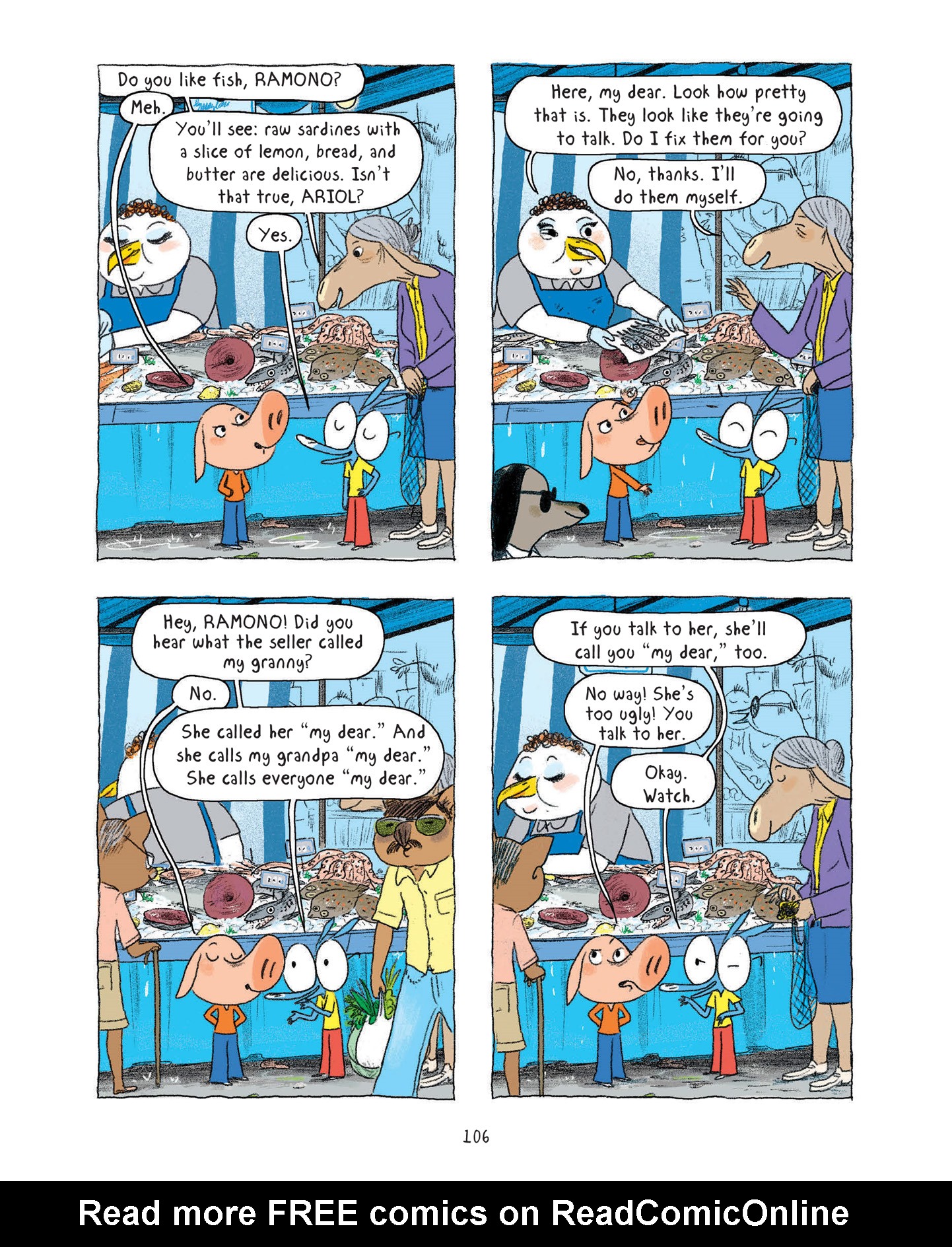Read online Ariol comic -  Issue # TPB 5 - 108