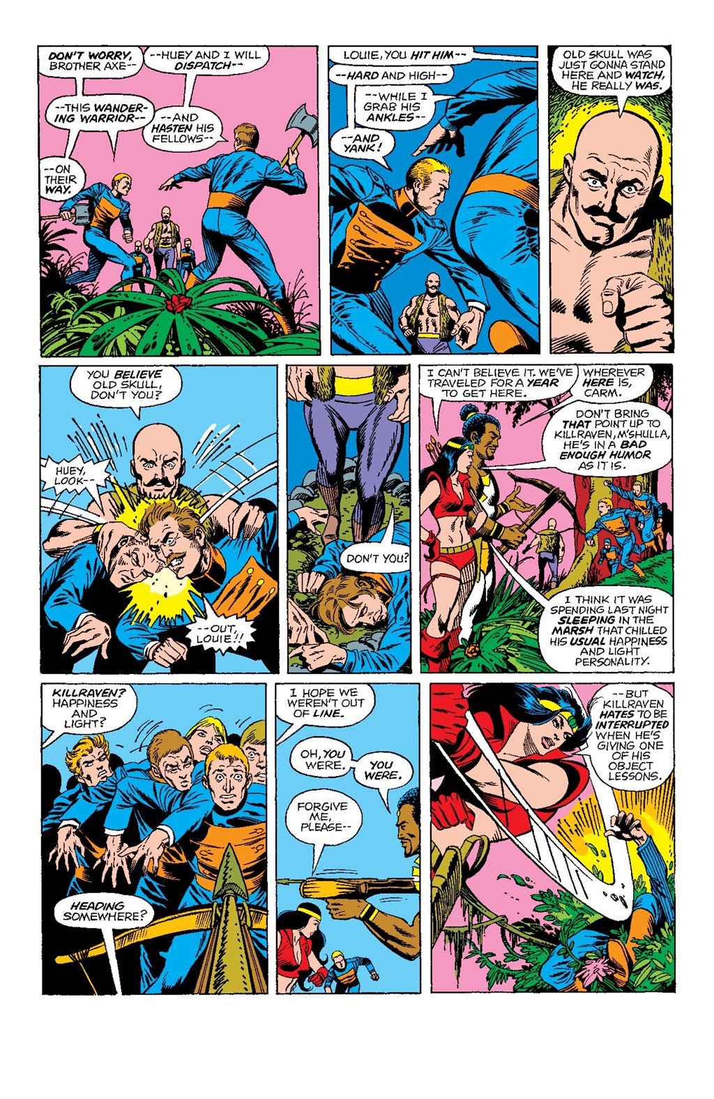 Read online Killraven Epic Collection: Warrior of the Worlds comic -  Issue # TPB (Part 4) - 66