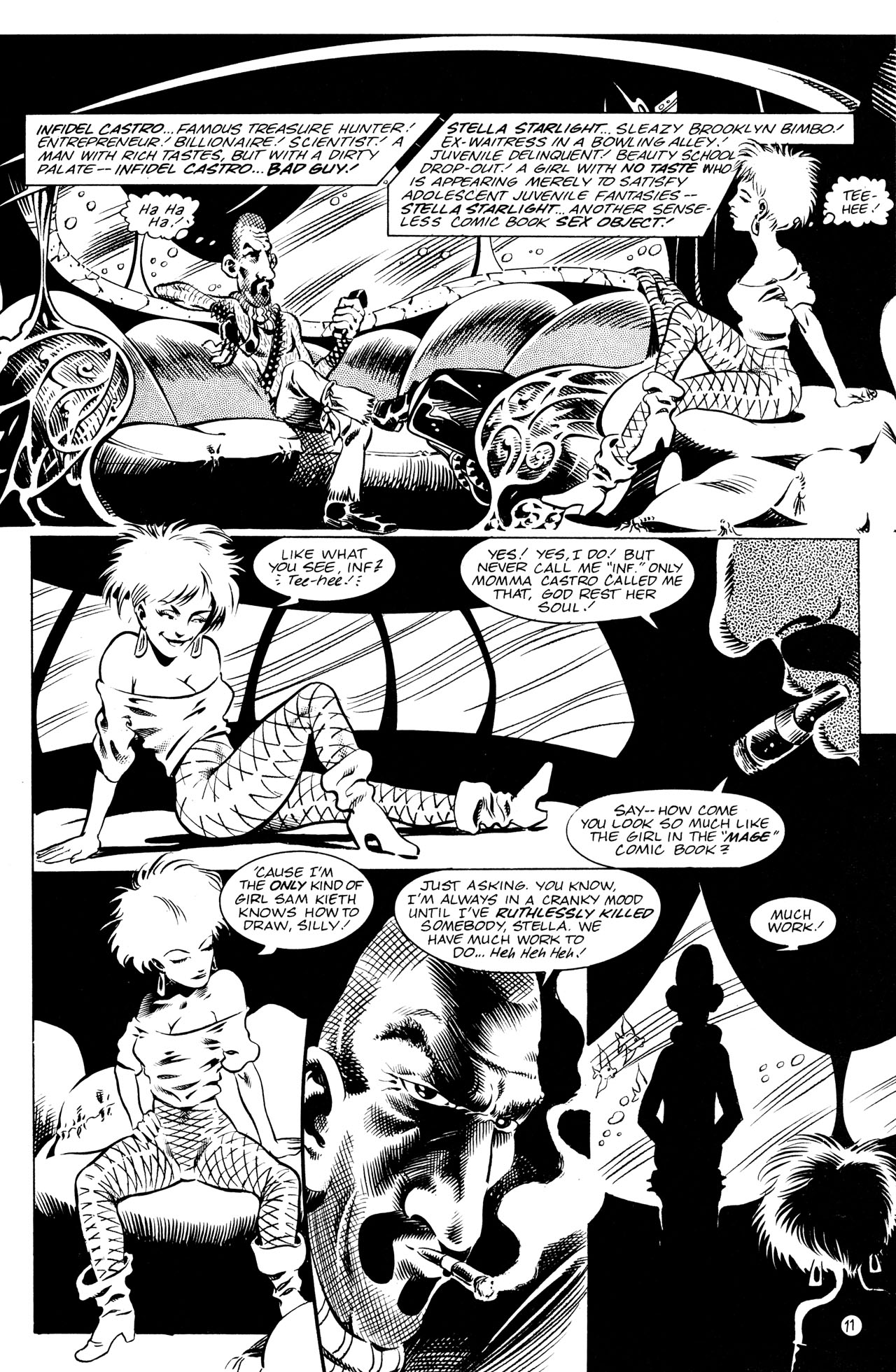 Read online Adolescent Radioactive Black Belt Hamsters comic -  Issue #7 - 13