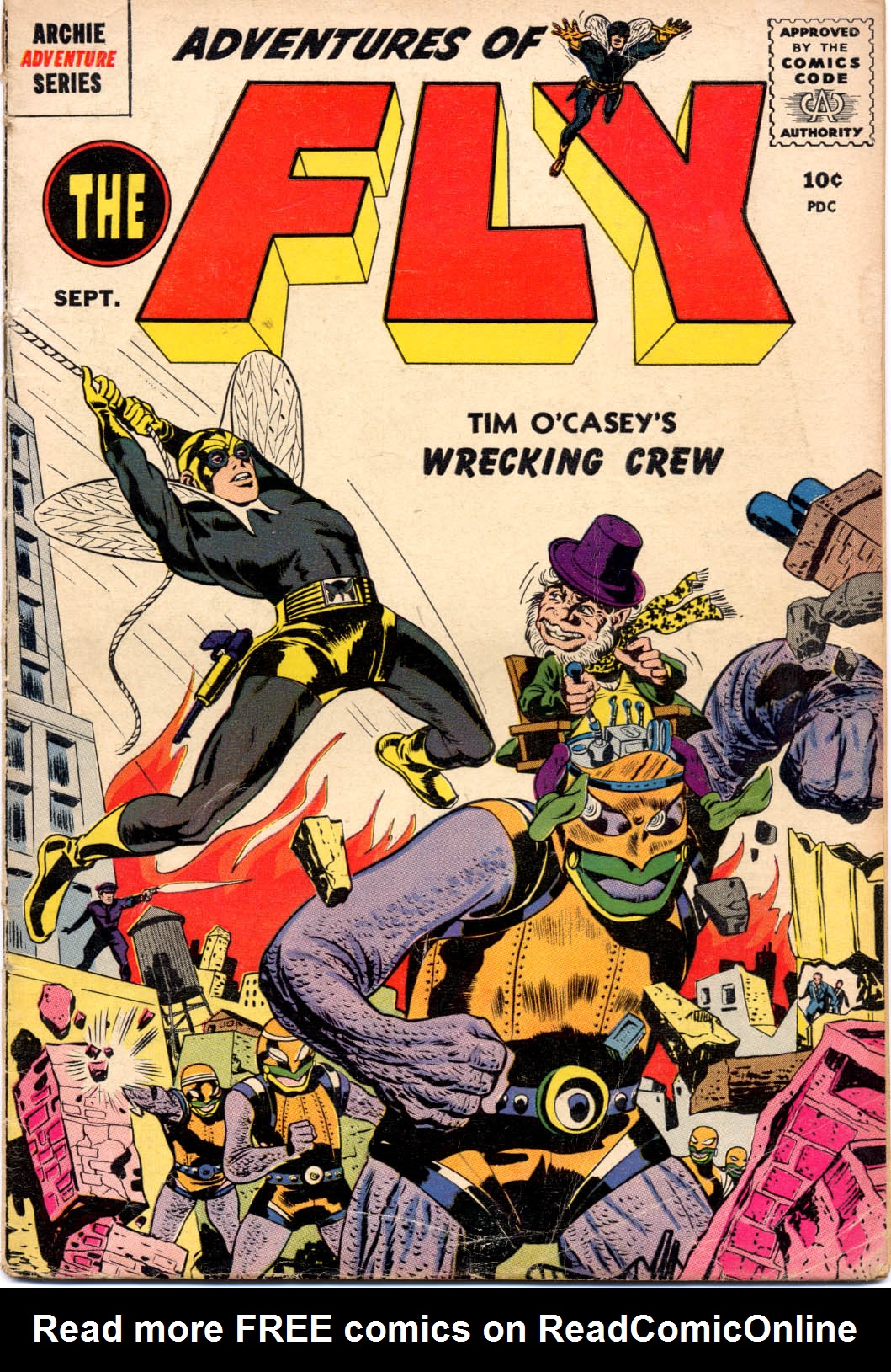 Read online The Fly (1959) comic -  Issue #2 - 1
