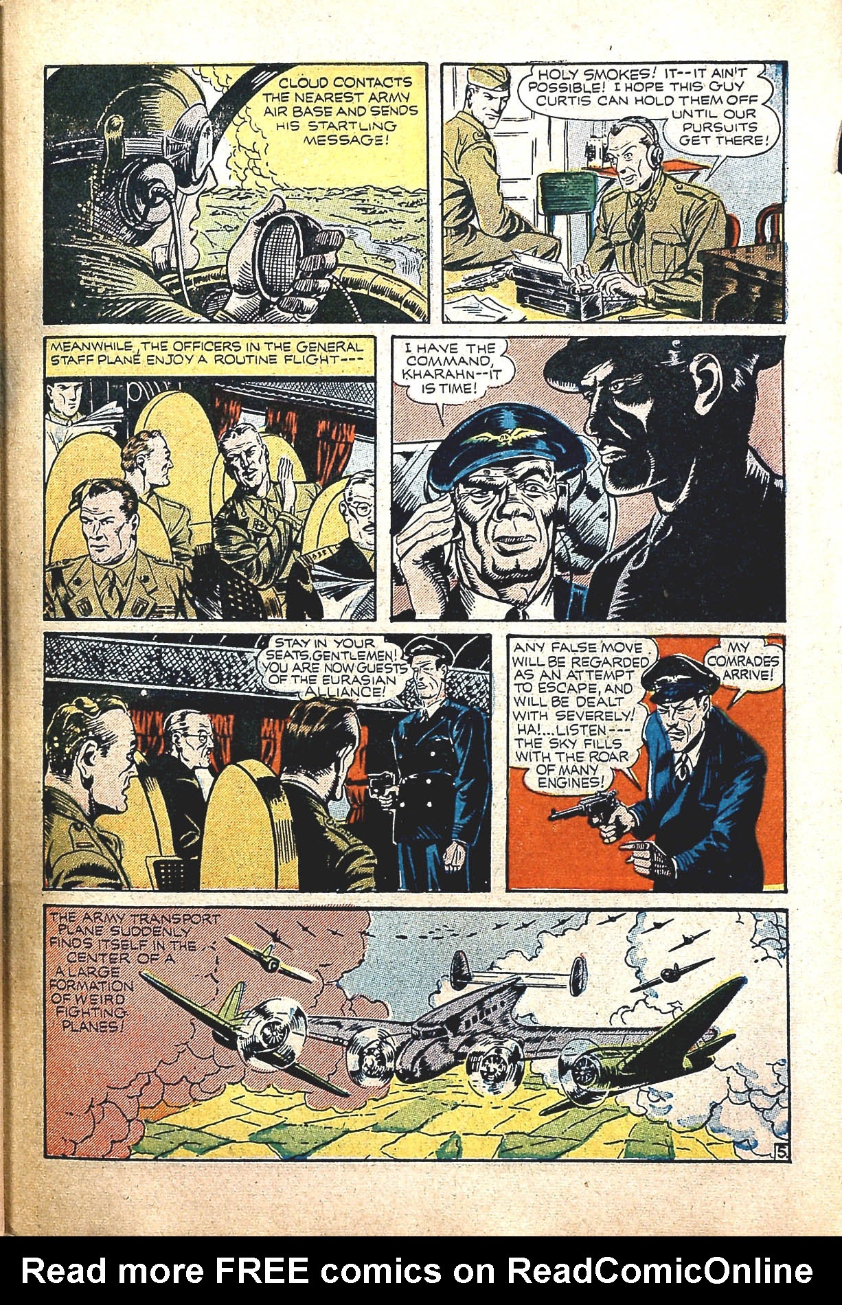 Read online Captain Battle Comics comic -  Issue #3 - 42