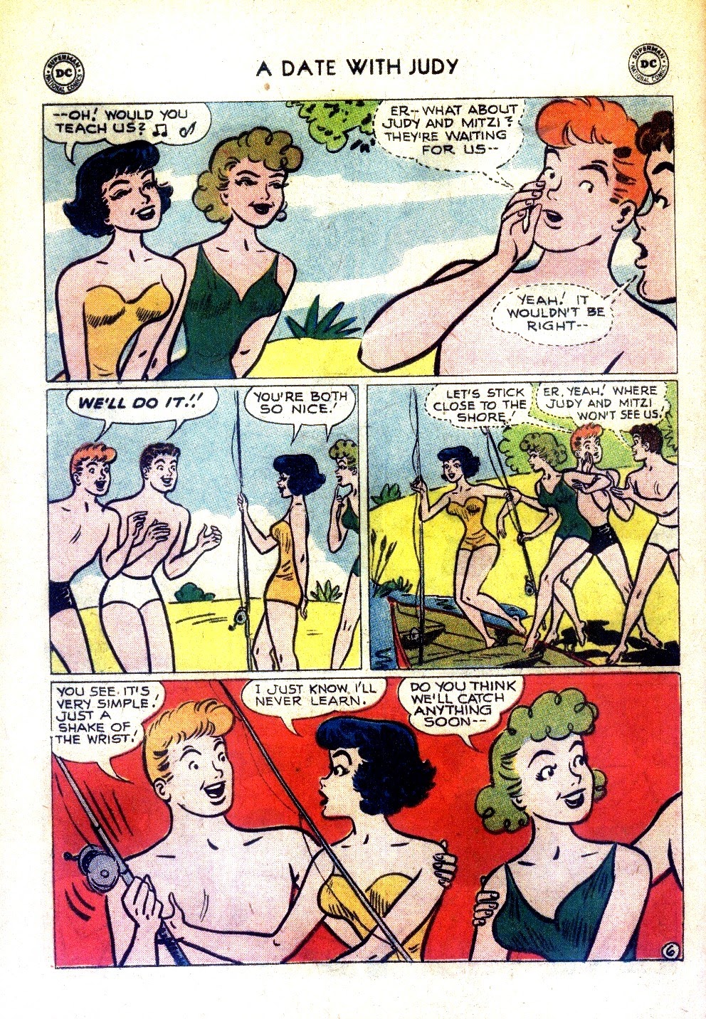 Read online A Date with Judy comic -  Issue #72 - 8