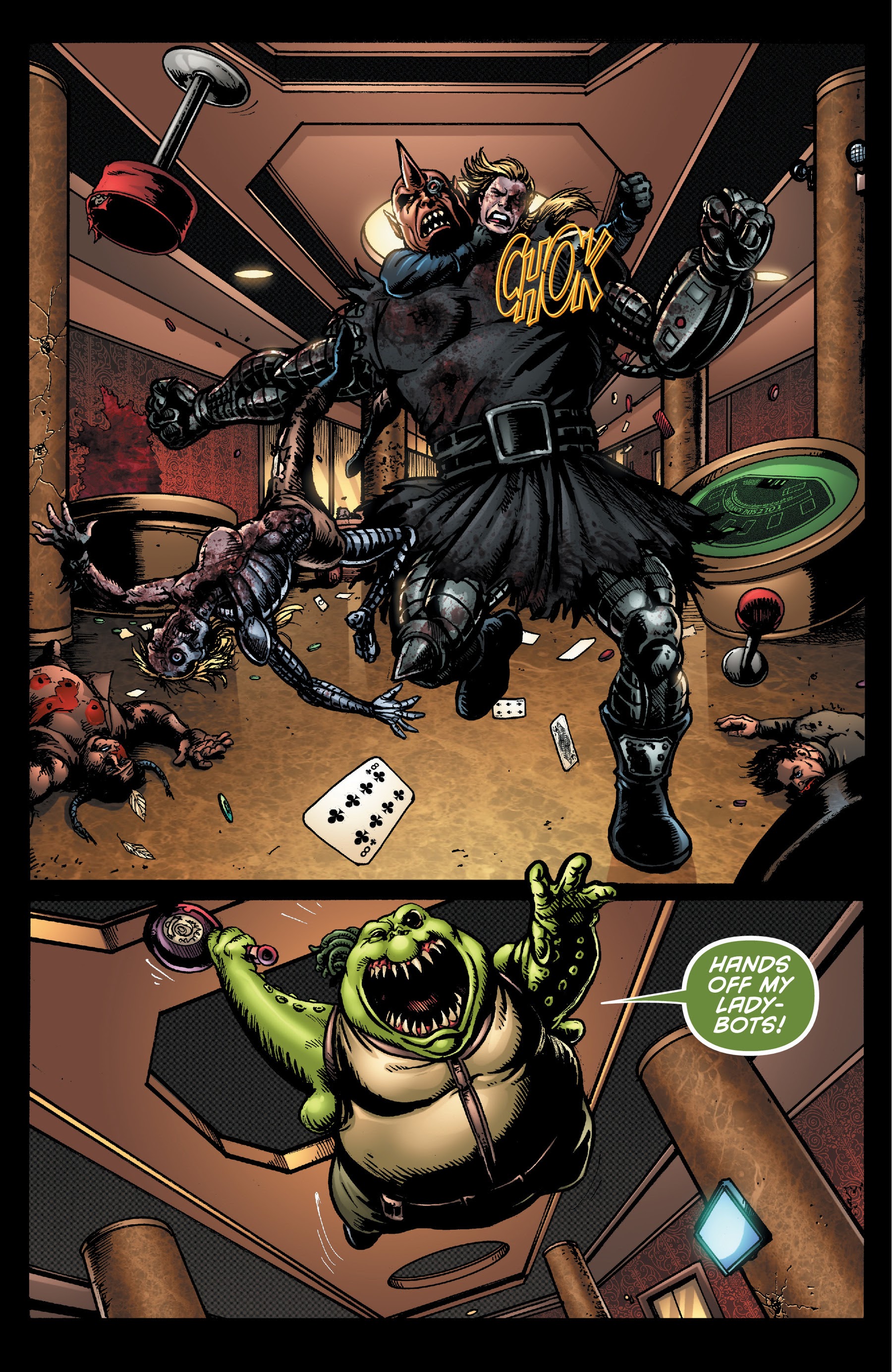 Read online Space Bastards comic -  Issue #5 - 27