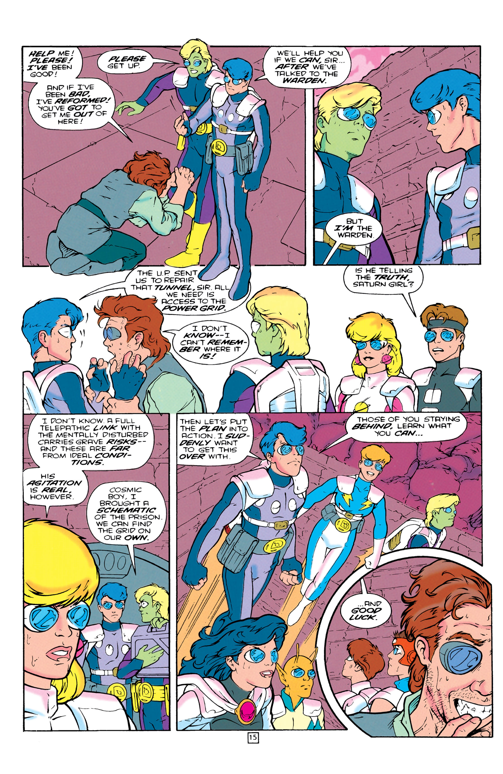 Read online Legionnaires comic -  Issue #21 - 16