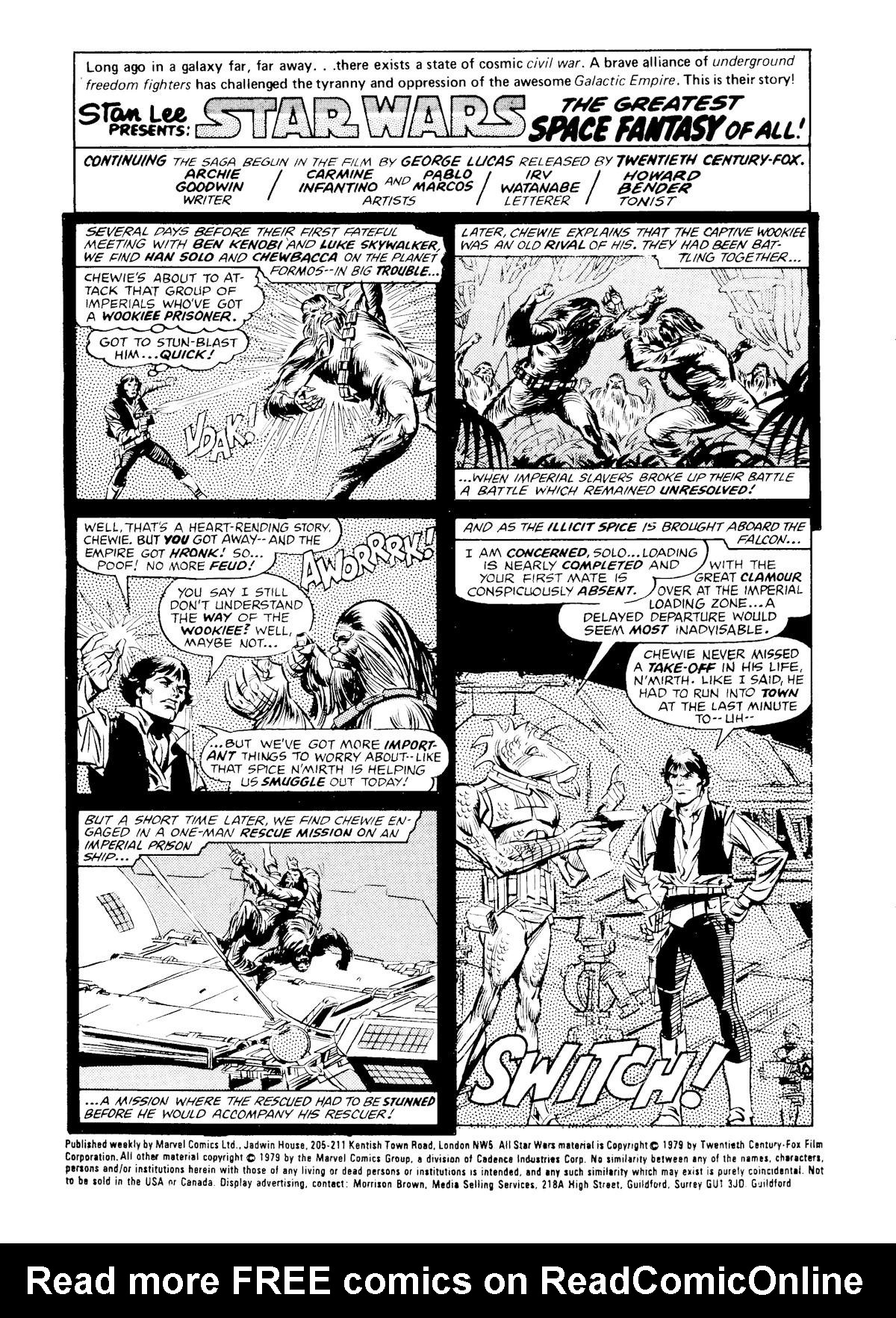 Read online Star Wars Weekly comic -  Issue #96 - 2