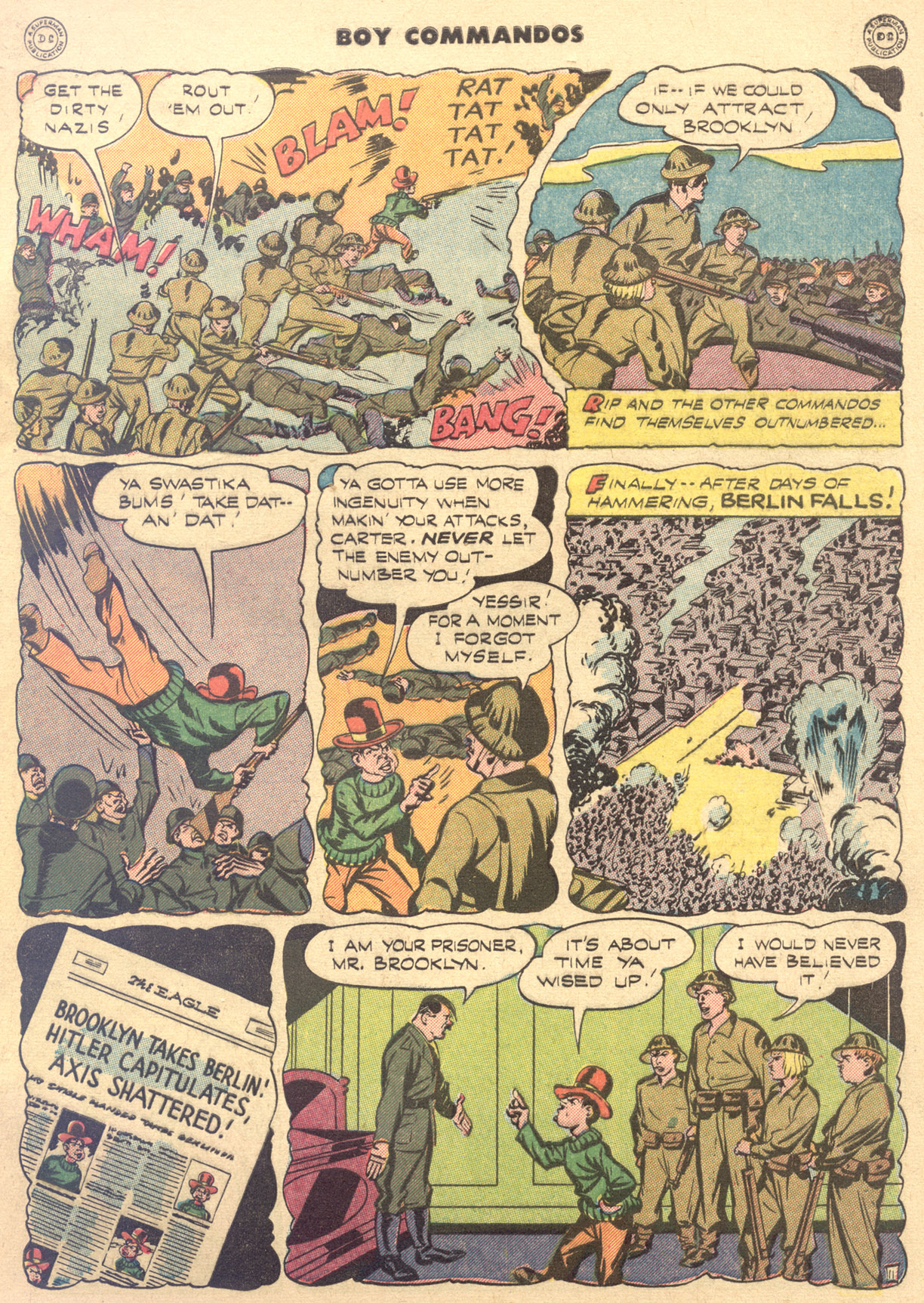 Read online Boy Commandos comic -  Issue #8 - 13