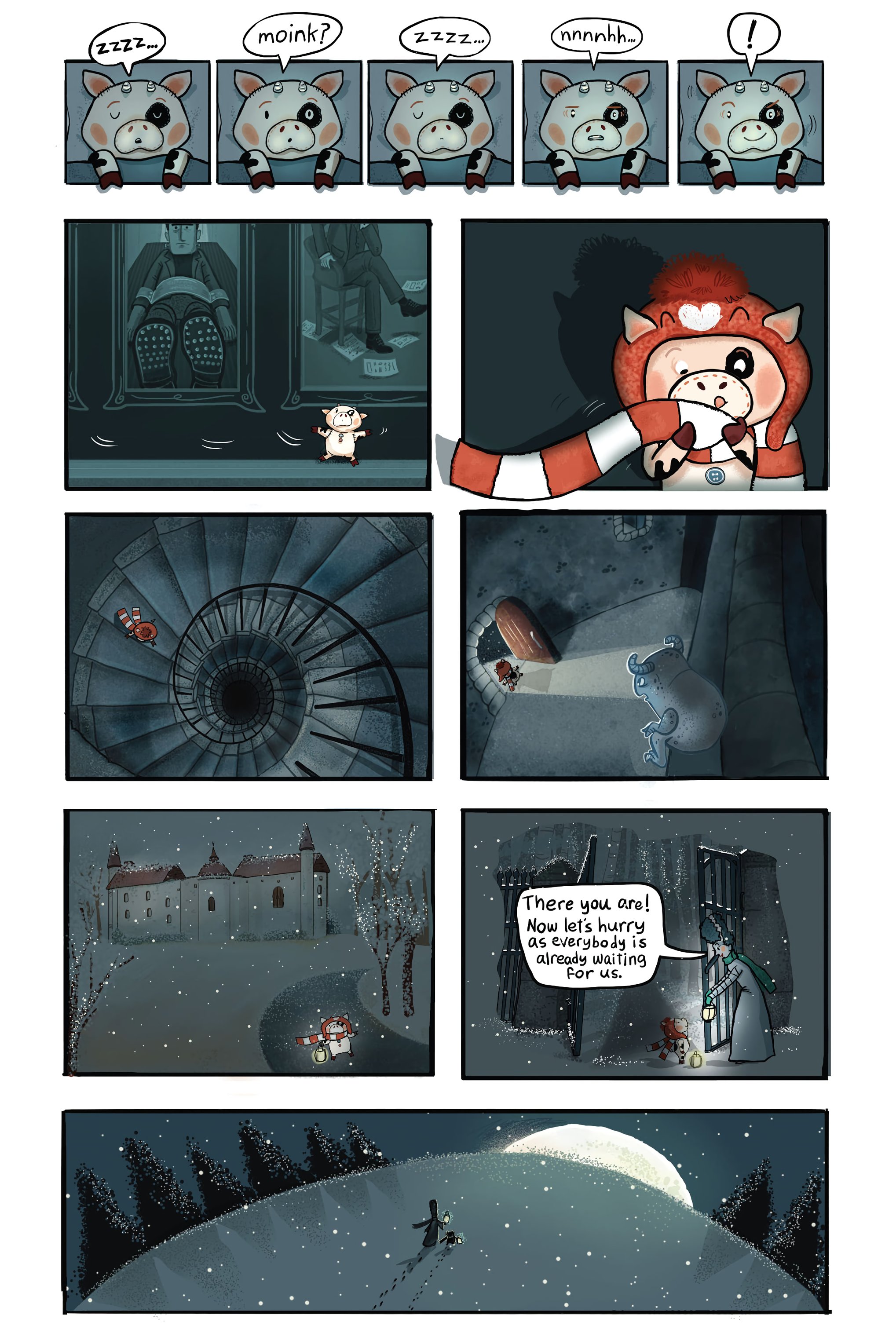 Read online Shelley Frankenstein!: CowPiggy comic -  Issue # TPB (Part 2) - 62