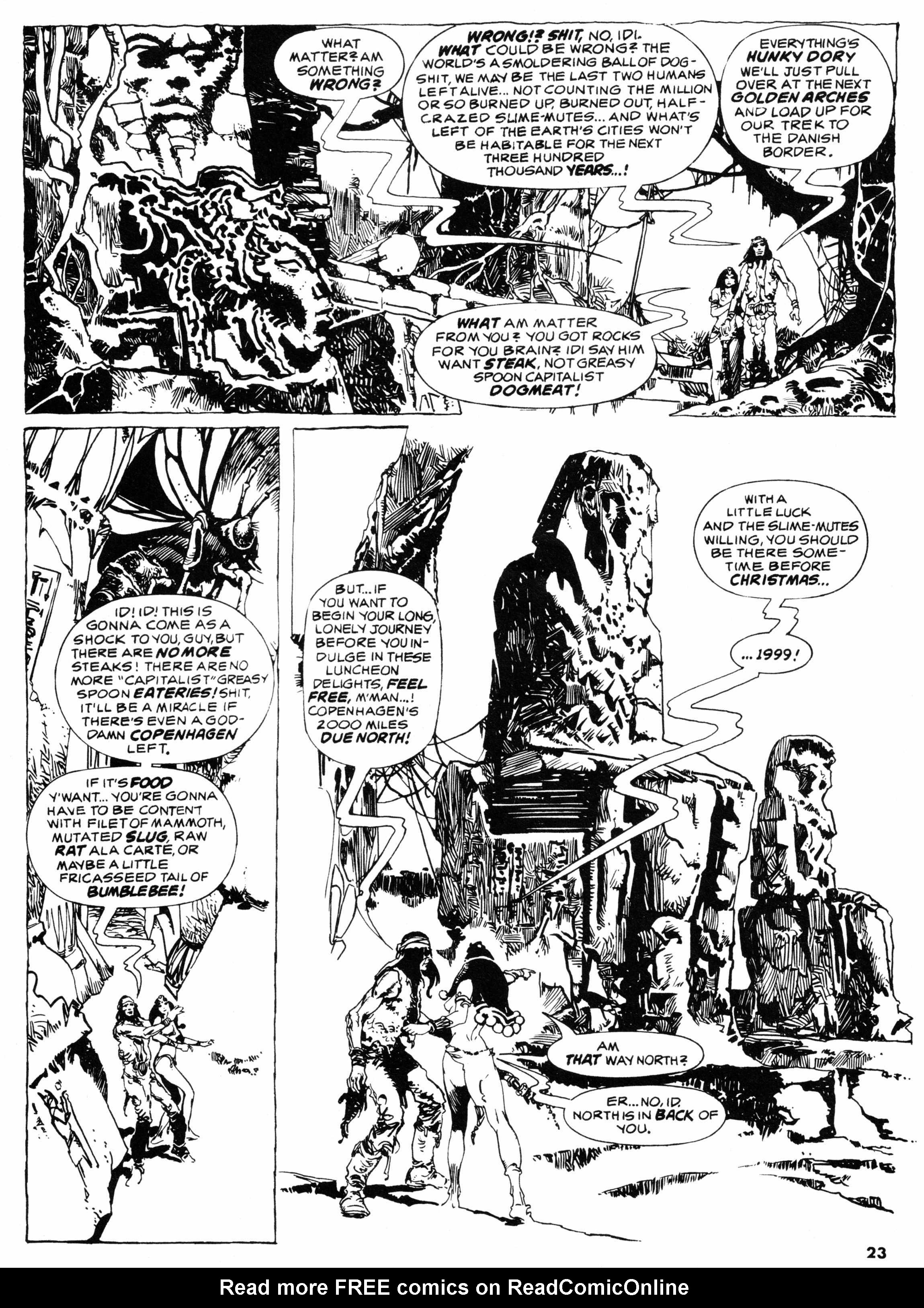 Read online 1984 comic -  Issue #4 - 17