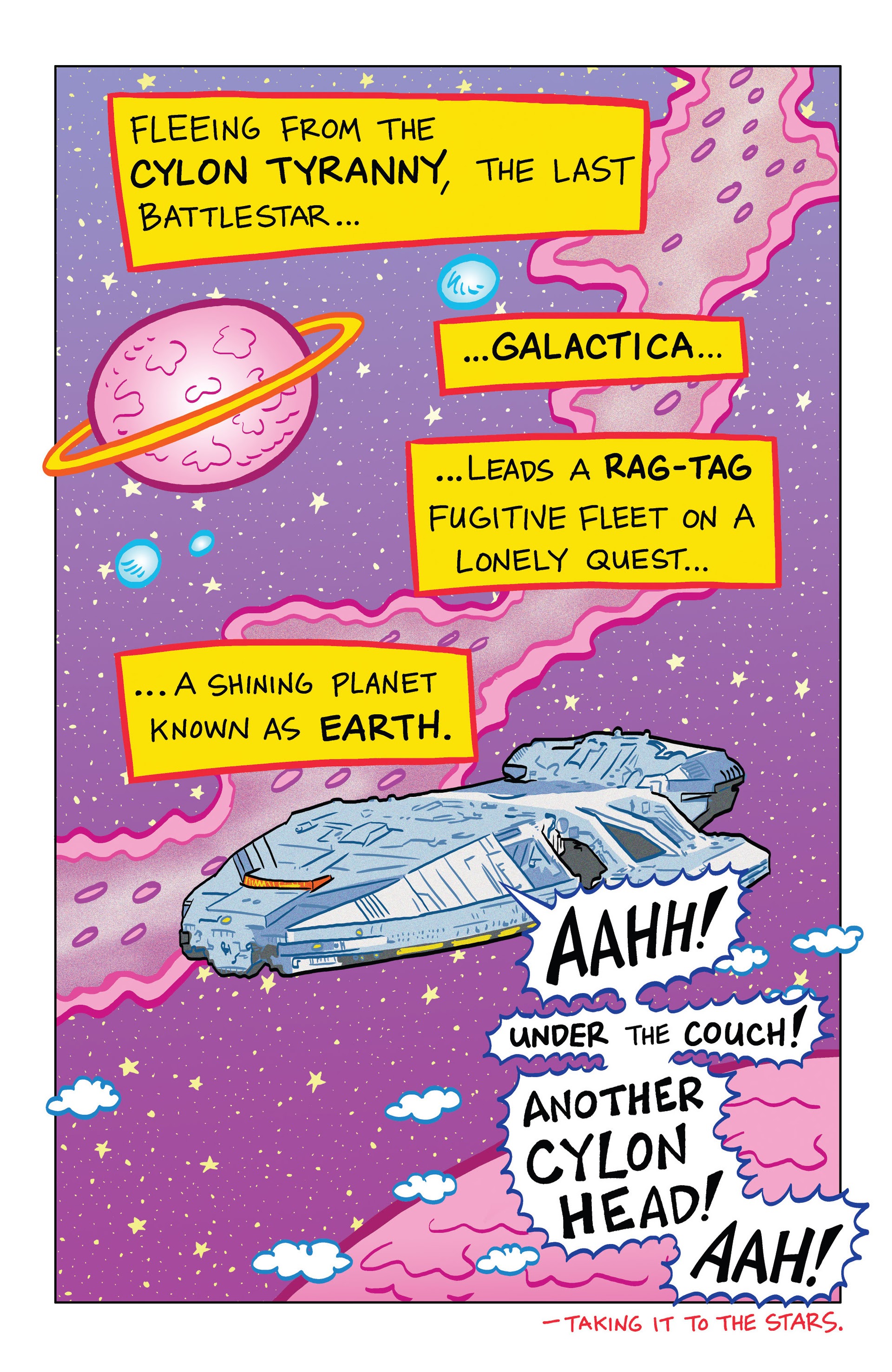 Read online Li'l Battlestar Galactica comic -  Issue # Full - 26