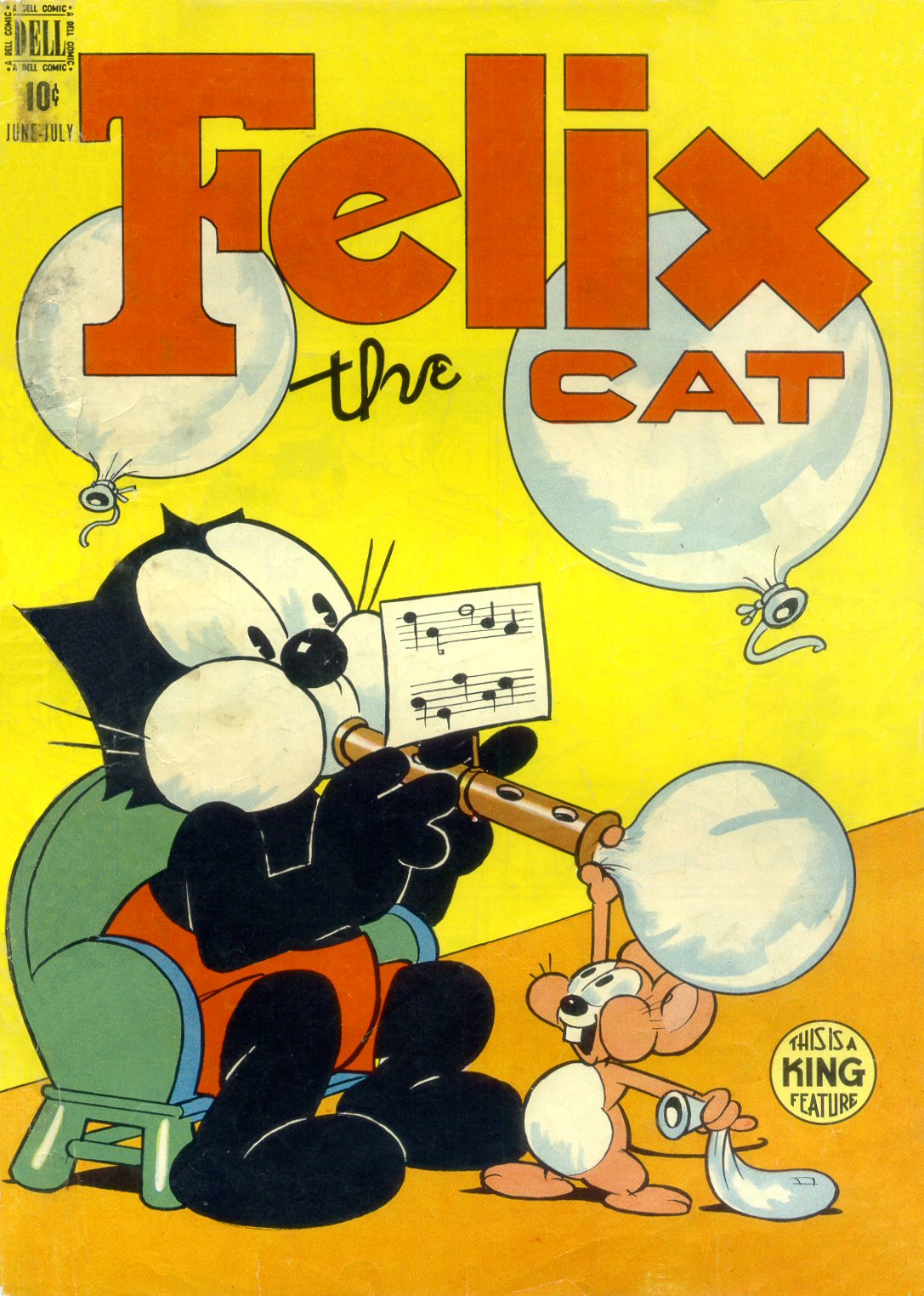 Read online Felix the Cat (1948) comic -  Issue #9 - 1