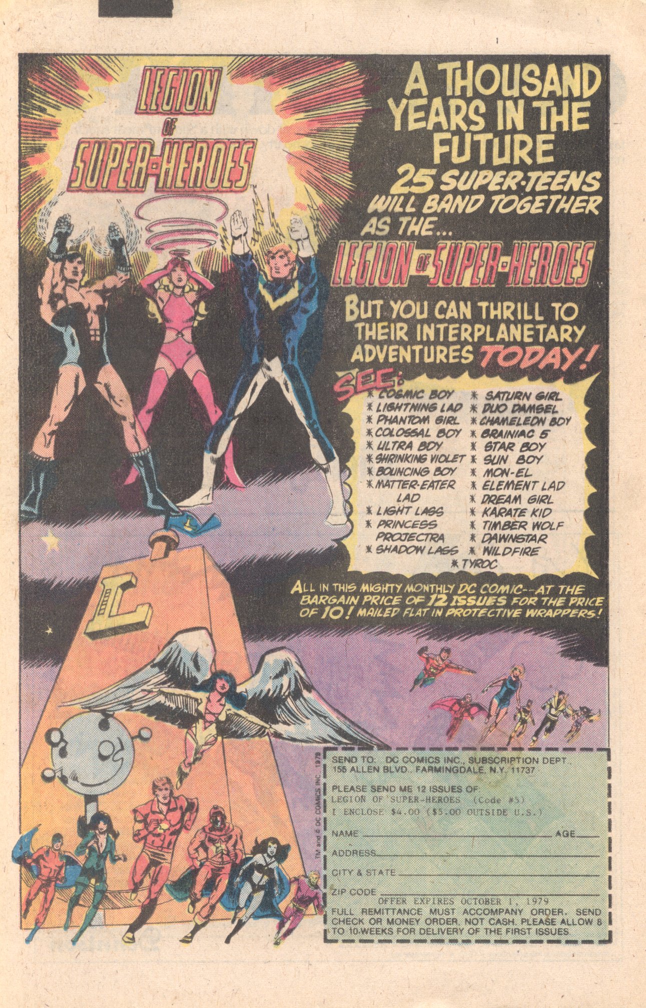 Read online Superboy and the Legion of Super-Heroes (1977) comic -  Issue #256 - 12