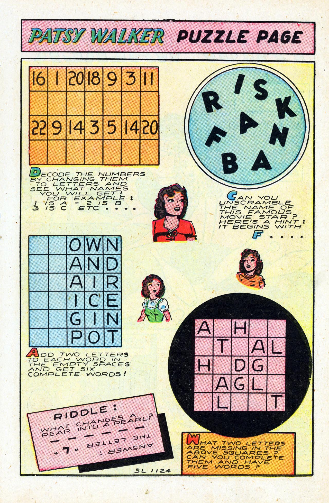 Read online Patsy Walker comic -  Issue #9 - 19